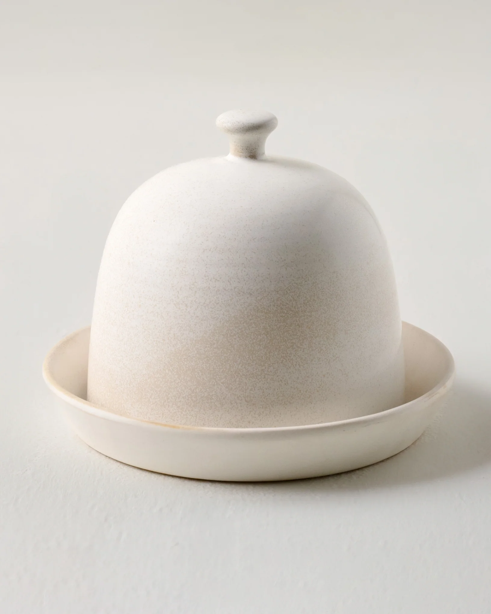 French White Butter Dish - Image 2