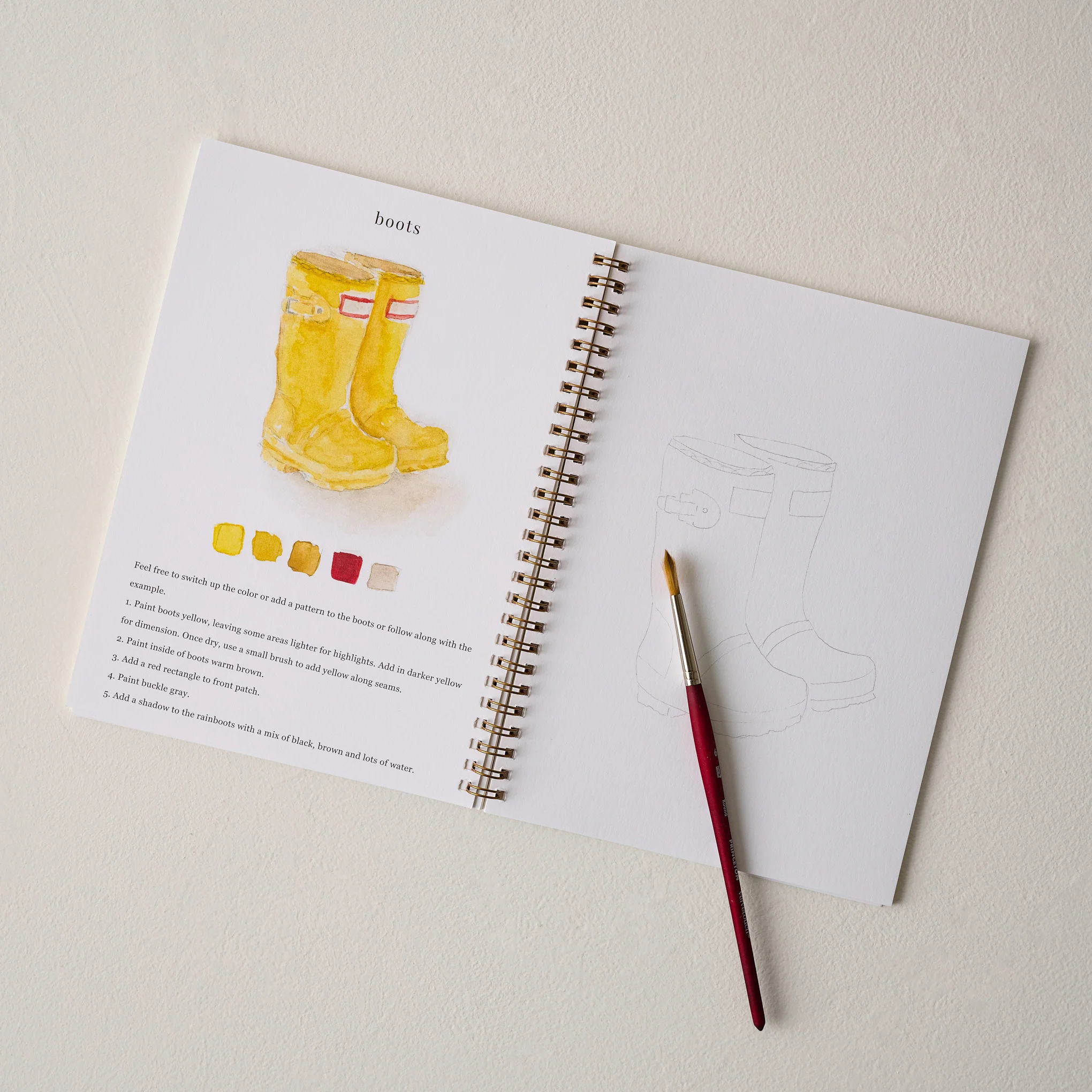 Garden Watercolor Workbook - Image 2