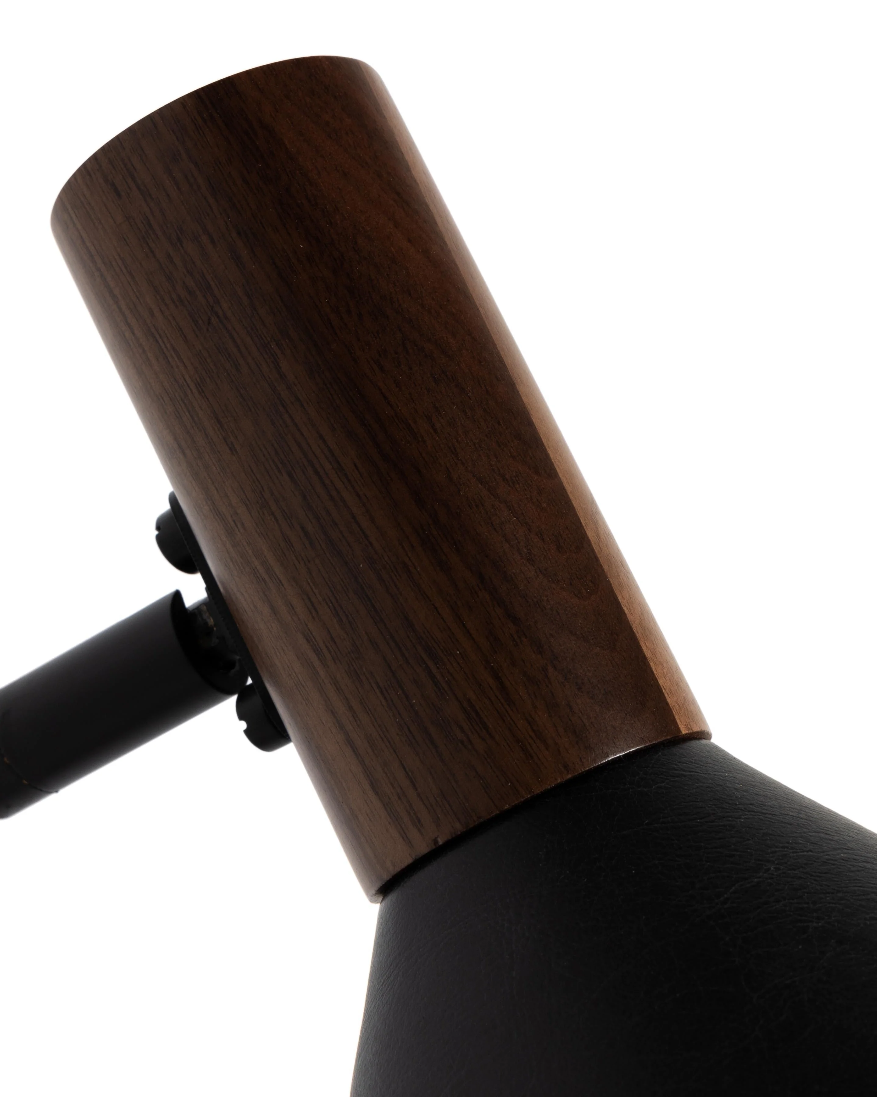 Gibson Task Lamp with Leather Shade - Image 7