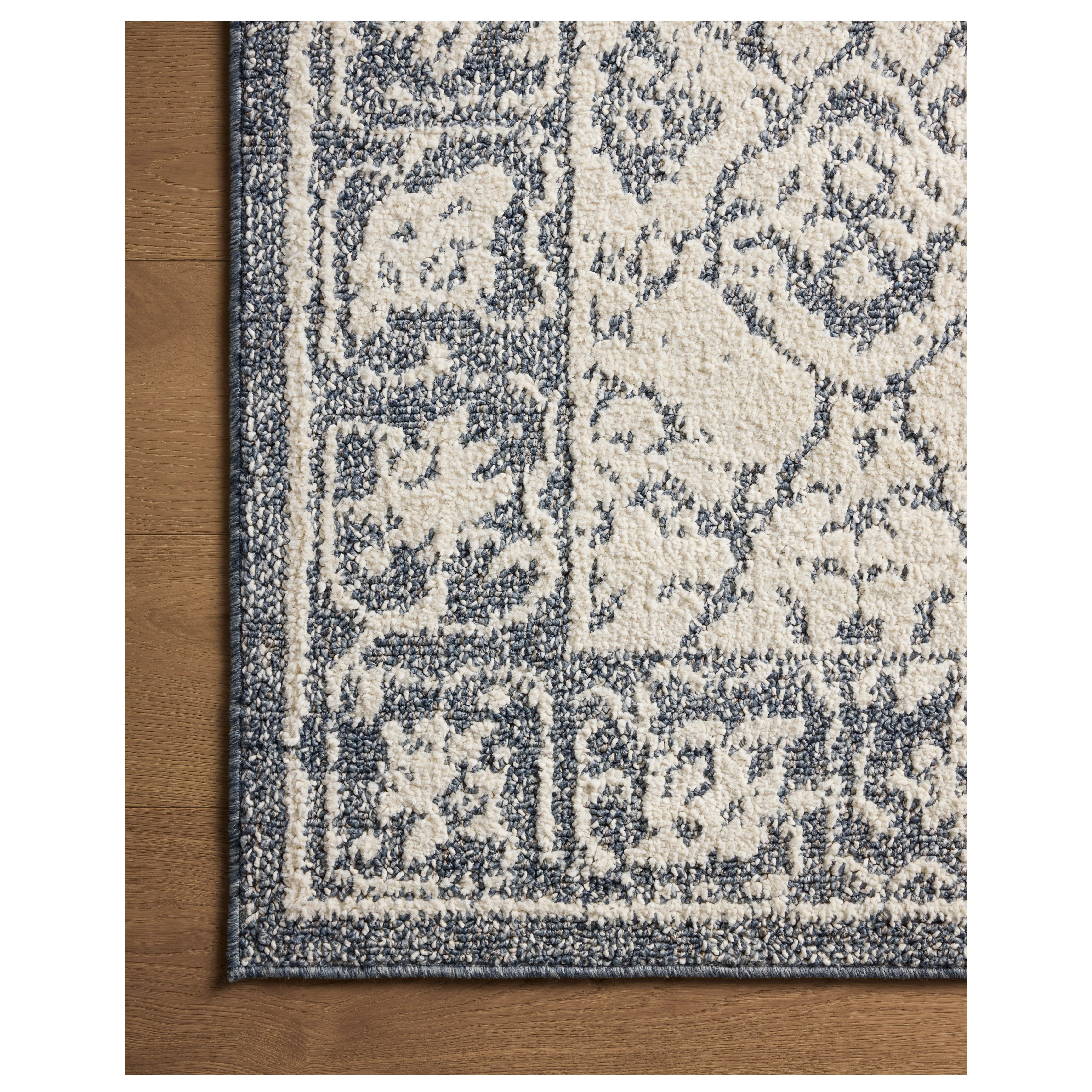 Gigi Ivory Blue Rug - Image 4
