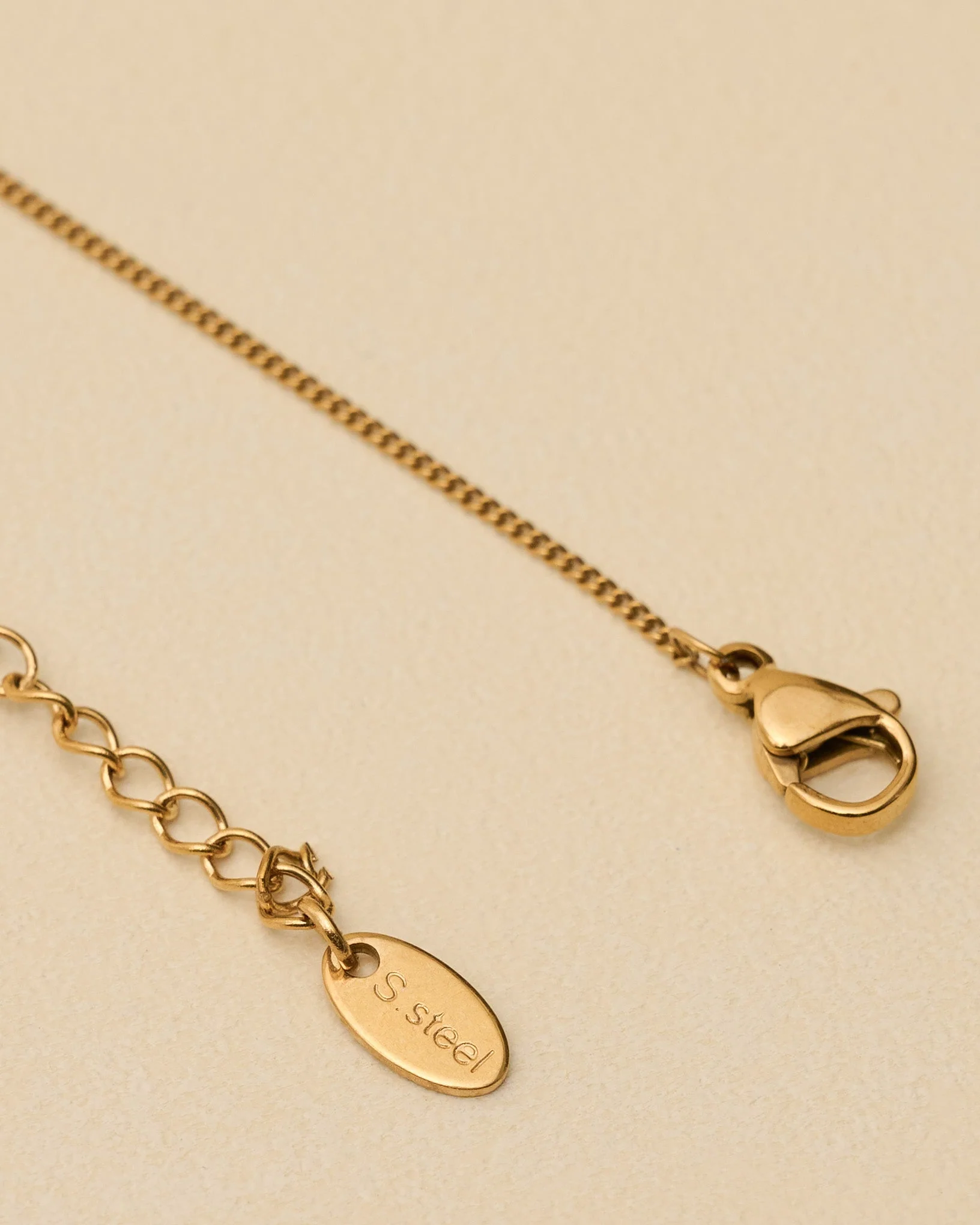 Gilded Pearl Flower Necklace - Image 3