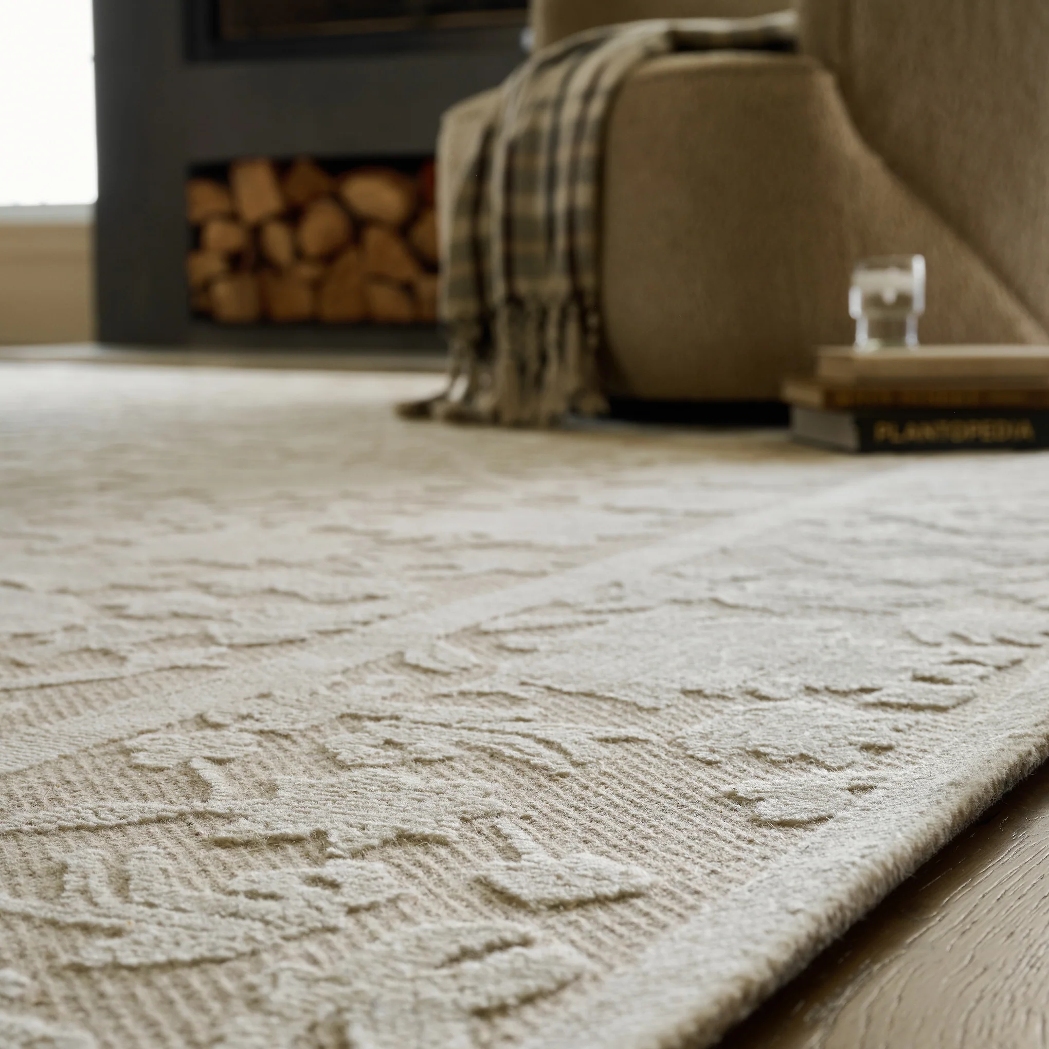 Gloria Natural Ivory Rug - Image 3