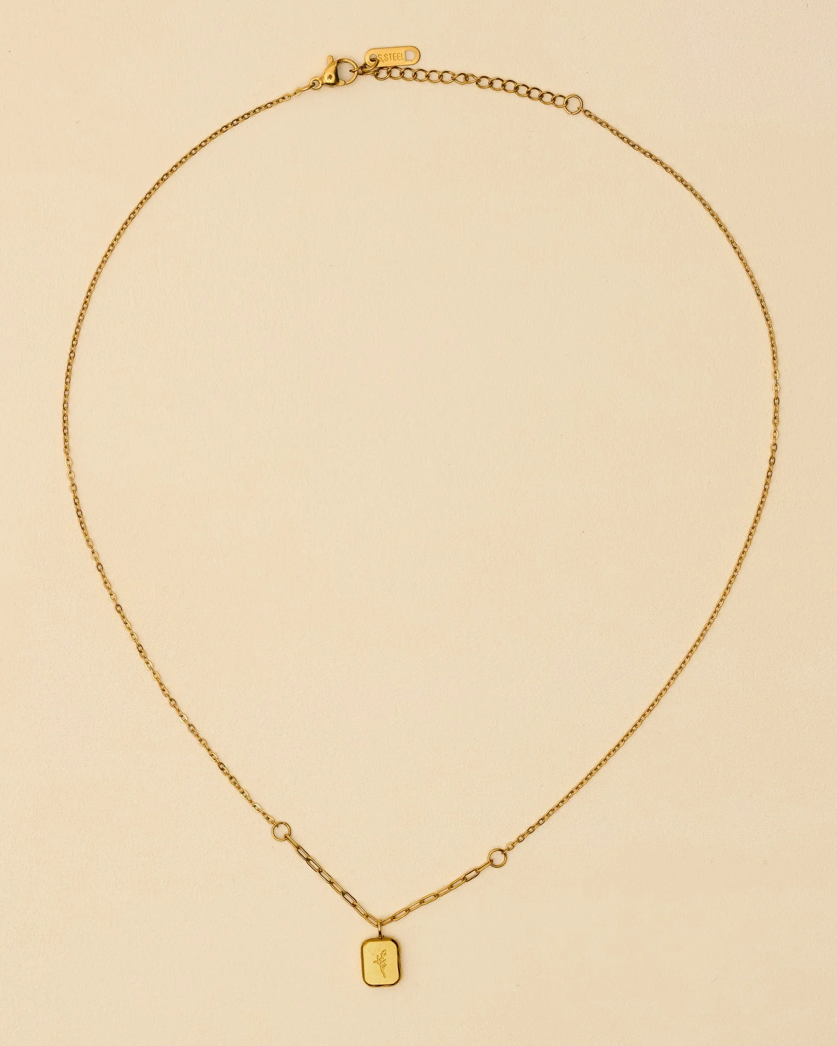 Golden Forever Love Necklace - Image 2