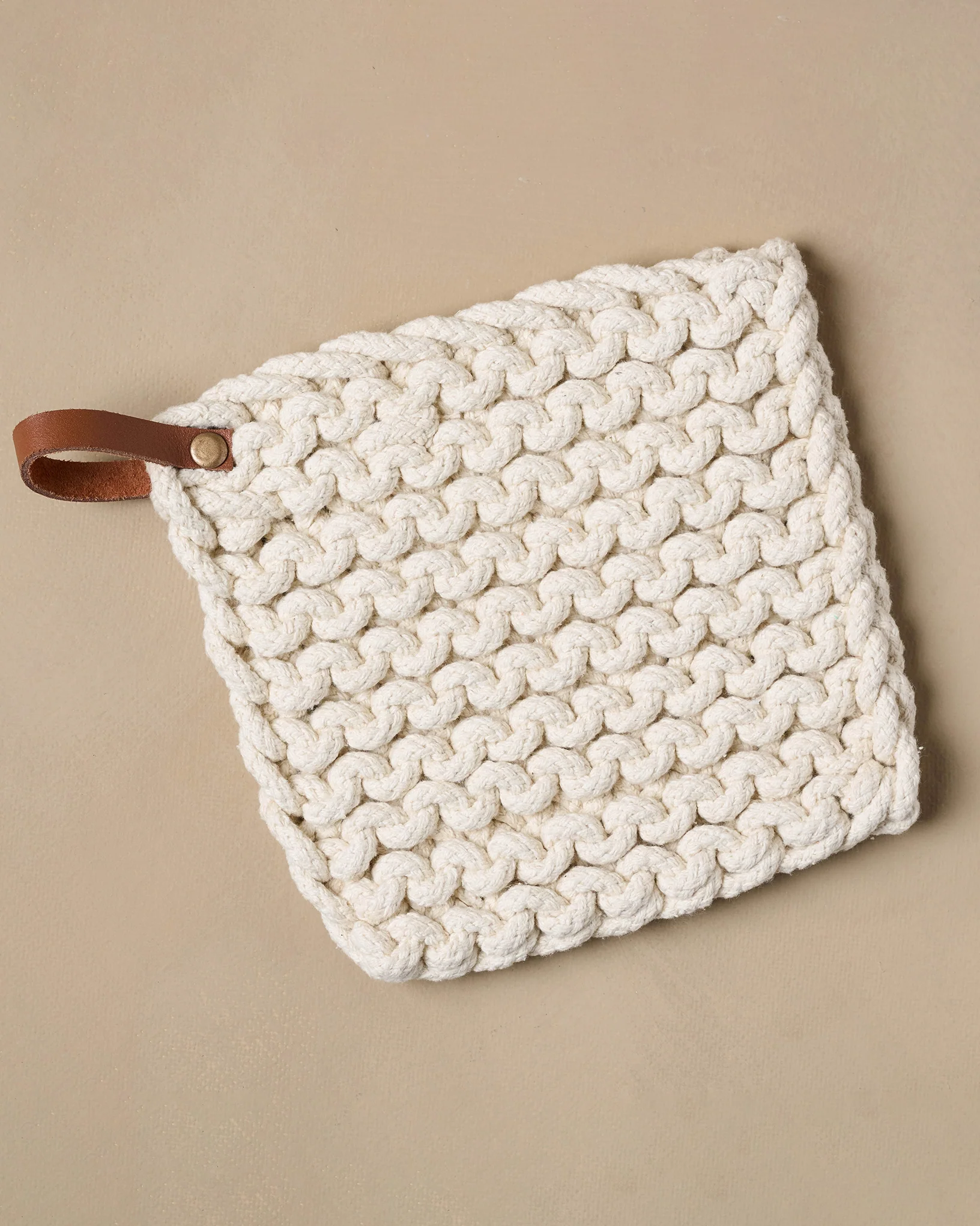 Hand Crocheted Cotton Pot Holder