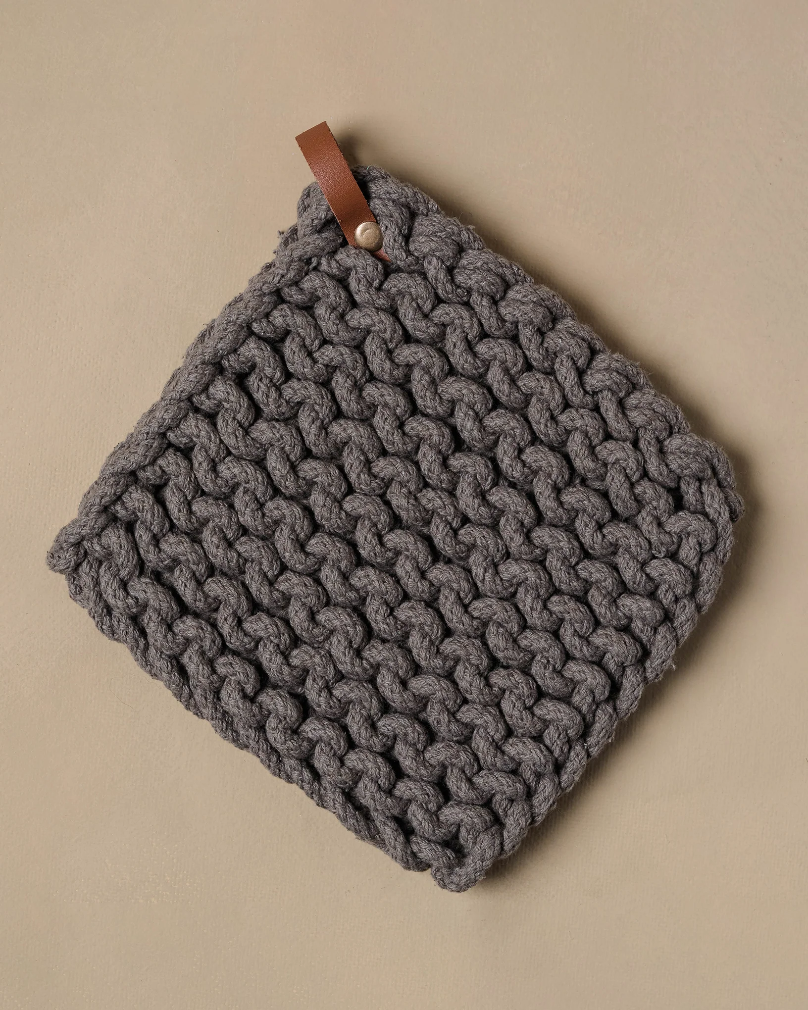 Hand Crocheted Cotton Pot Holder - Image 2