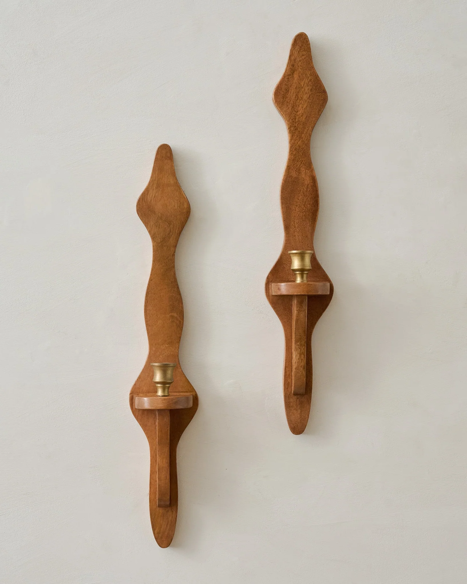 Hayes Wooden Wall Sconce, Set of Two - Image 3