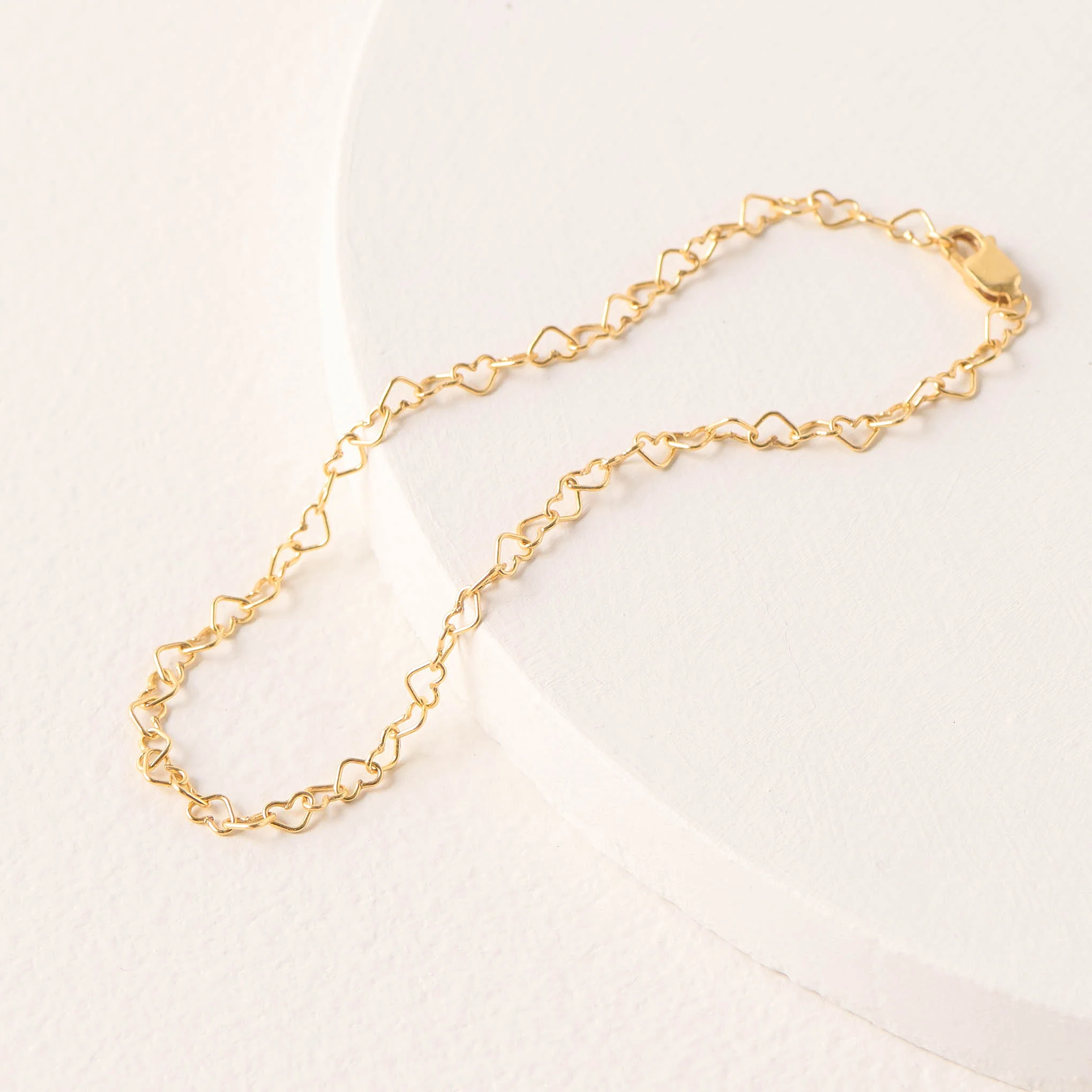Heart Chain Bracelet