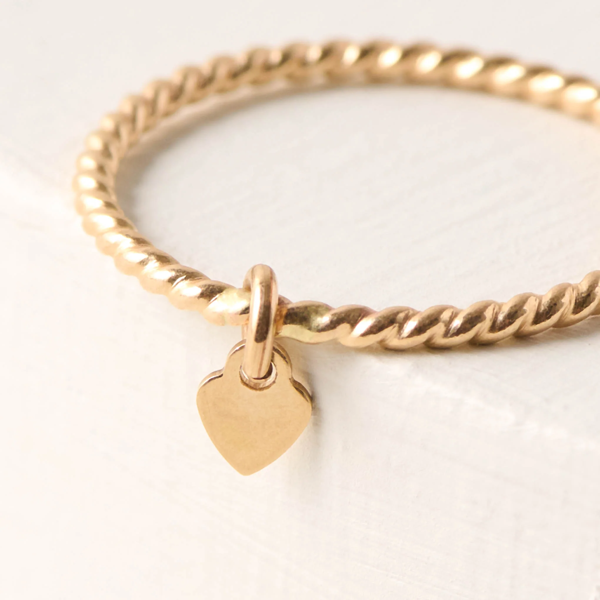 Heart Charmed Ring - Image 2