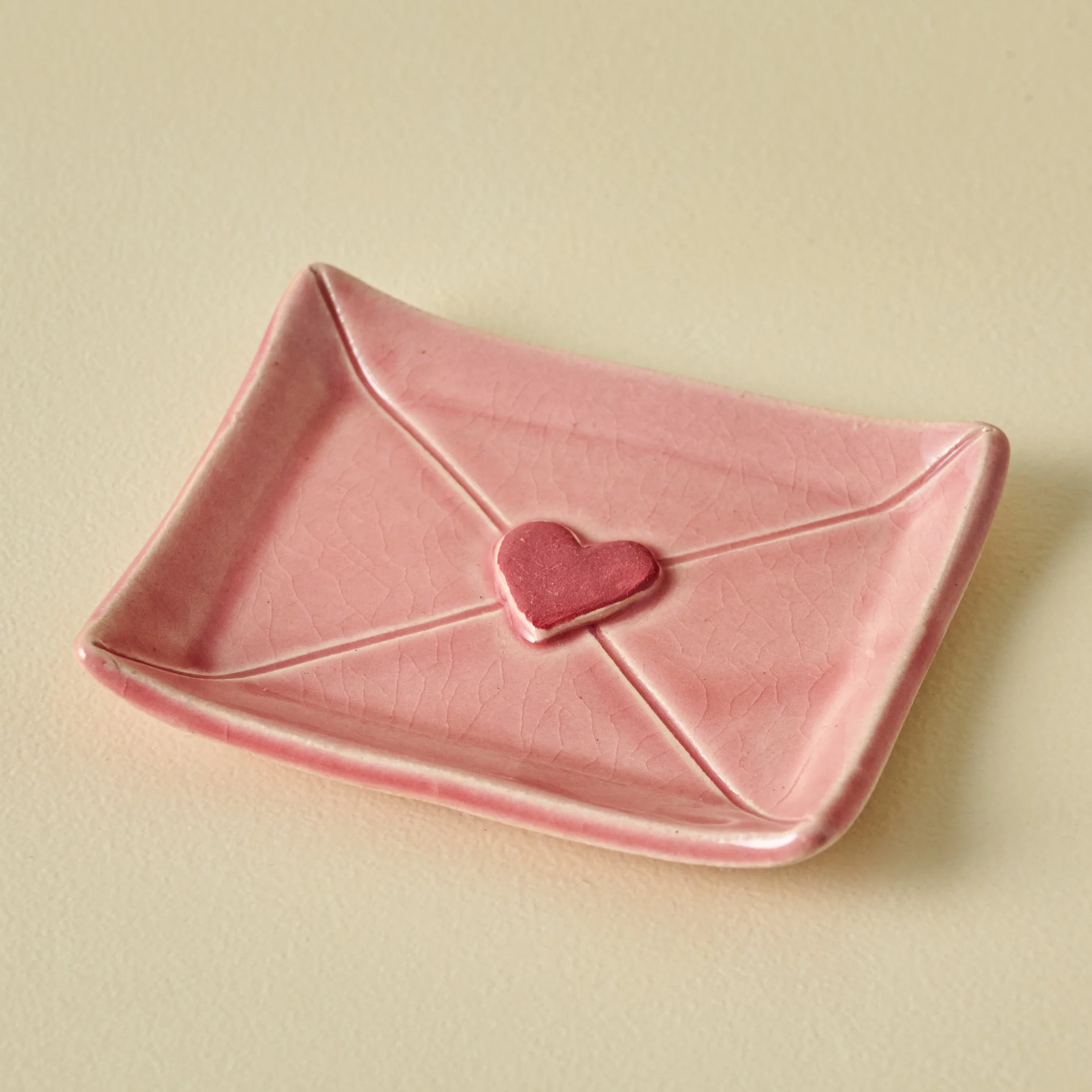 Heart Envelope Trinket Dish - Image 2