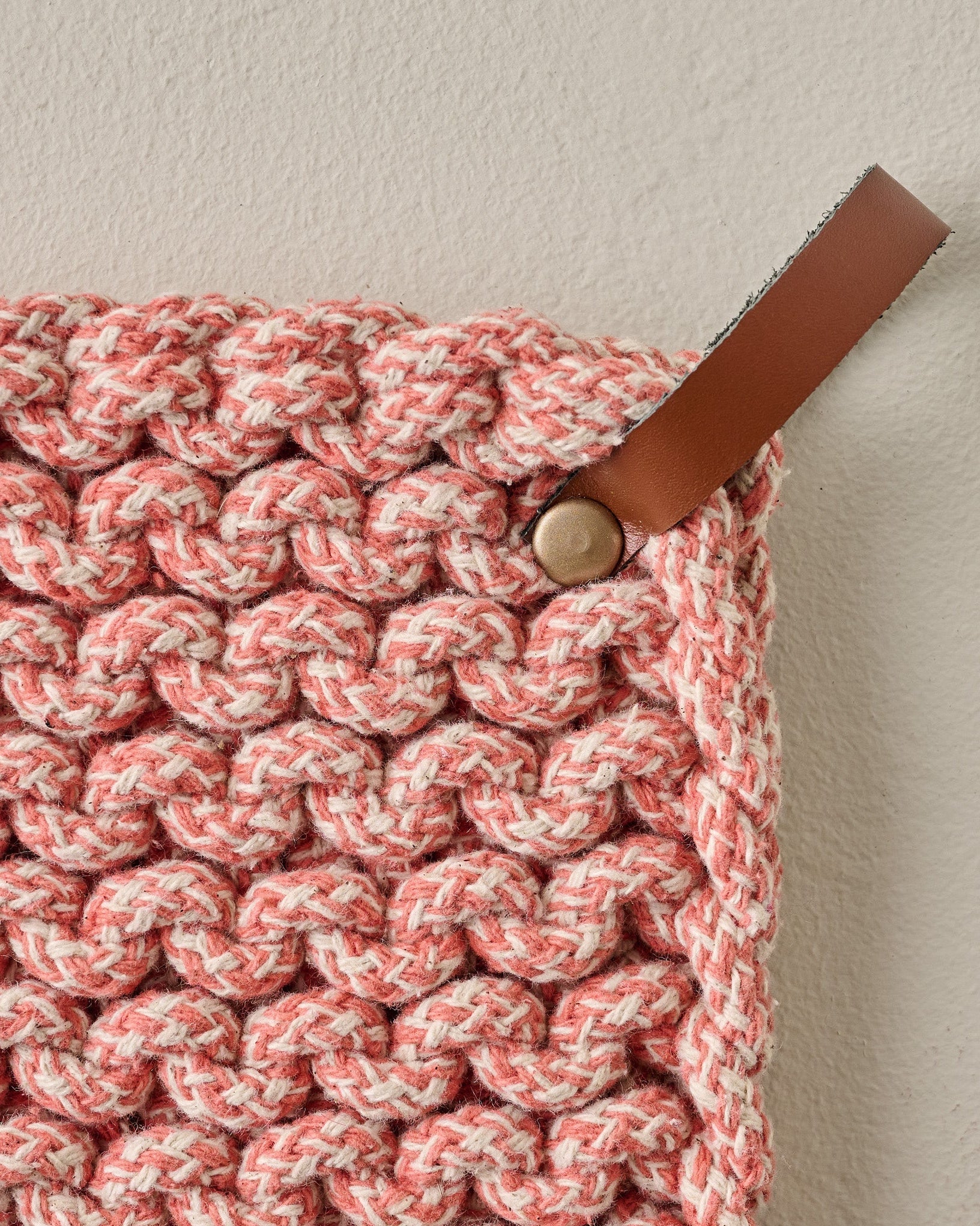 Heathered Hand Crocheted Pot Holder - Image 4