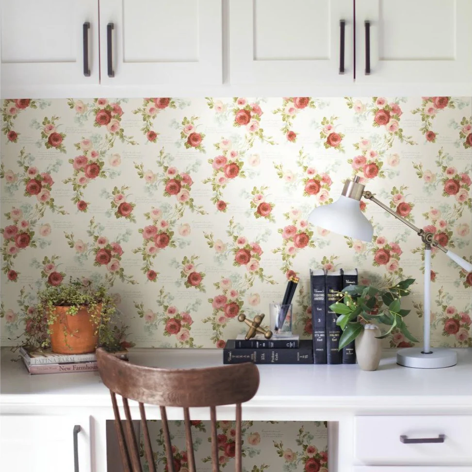 Heirloom Rose Wallpaper - Image 9