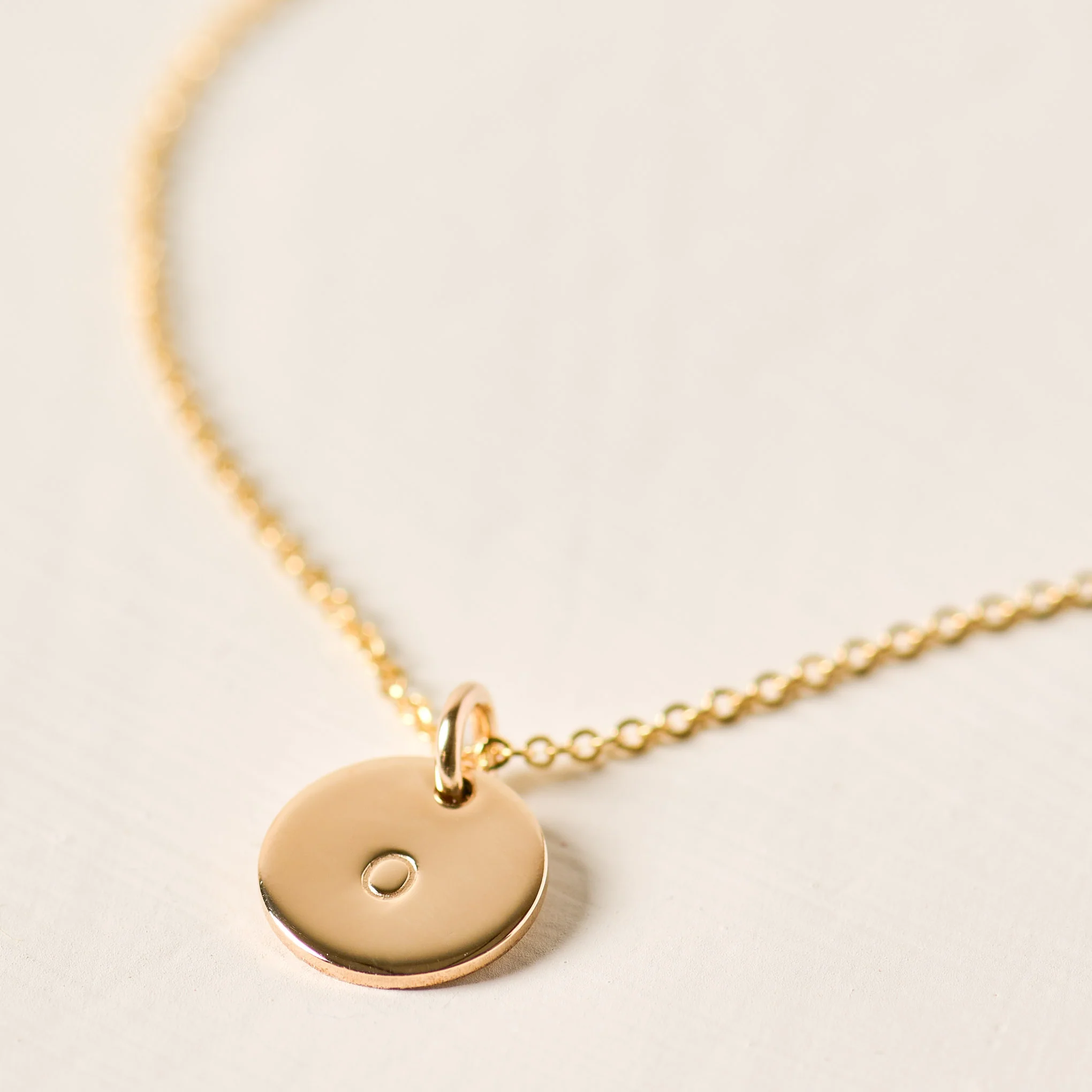 Initial Disc Necklace - Image 16