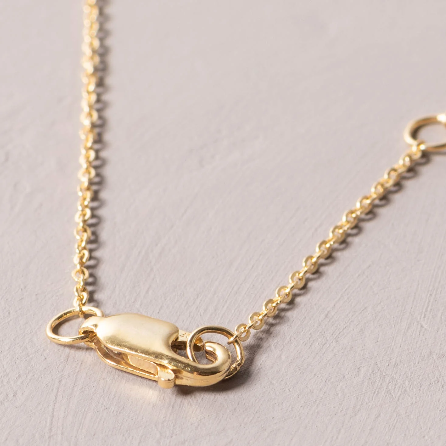 Initial Disc Necklace - Image 2