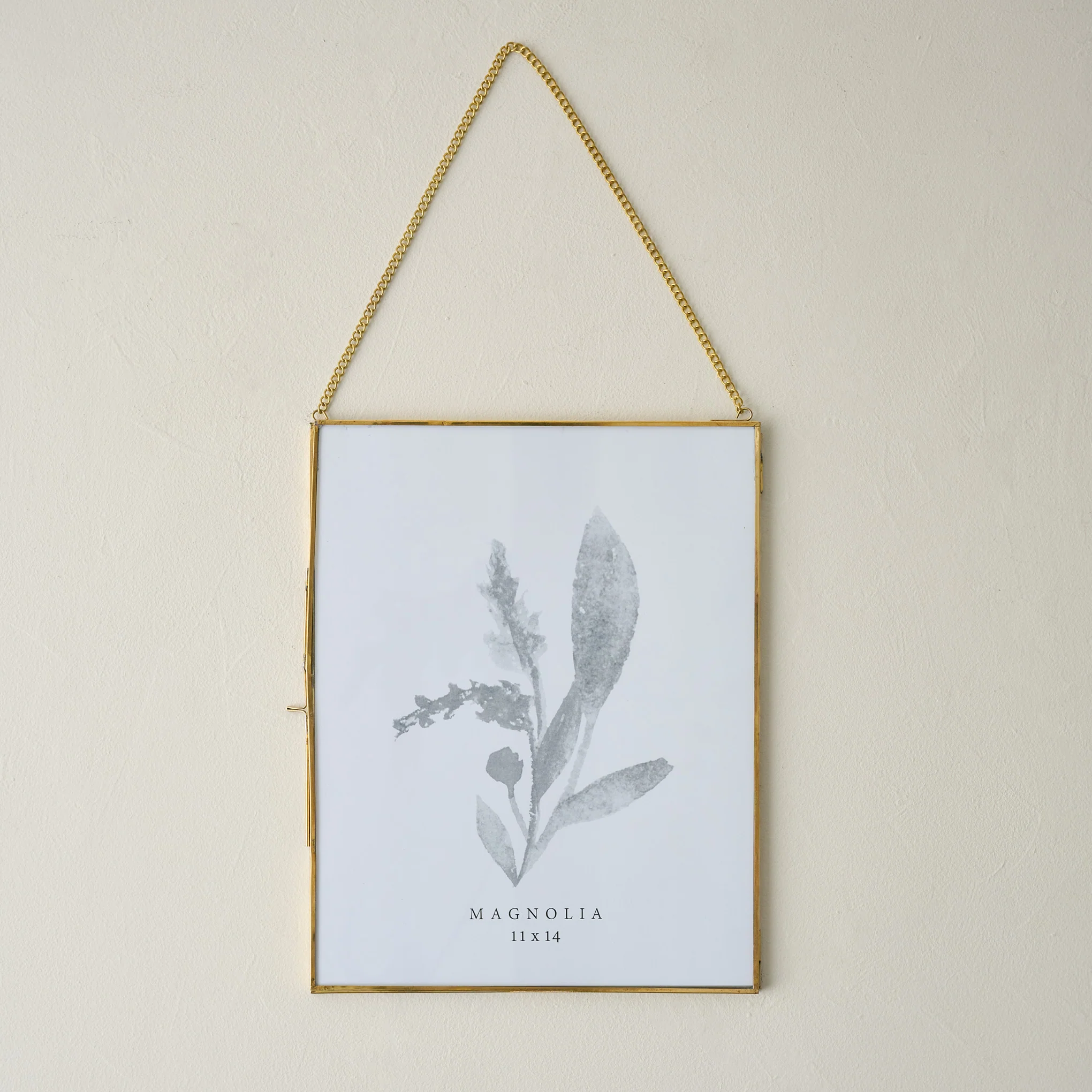 Josie Hanging Brass Photo Frame - Image 2