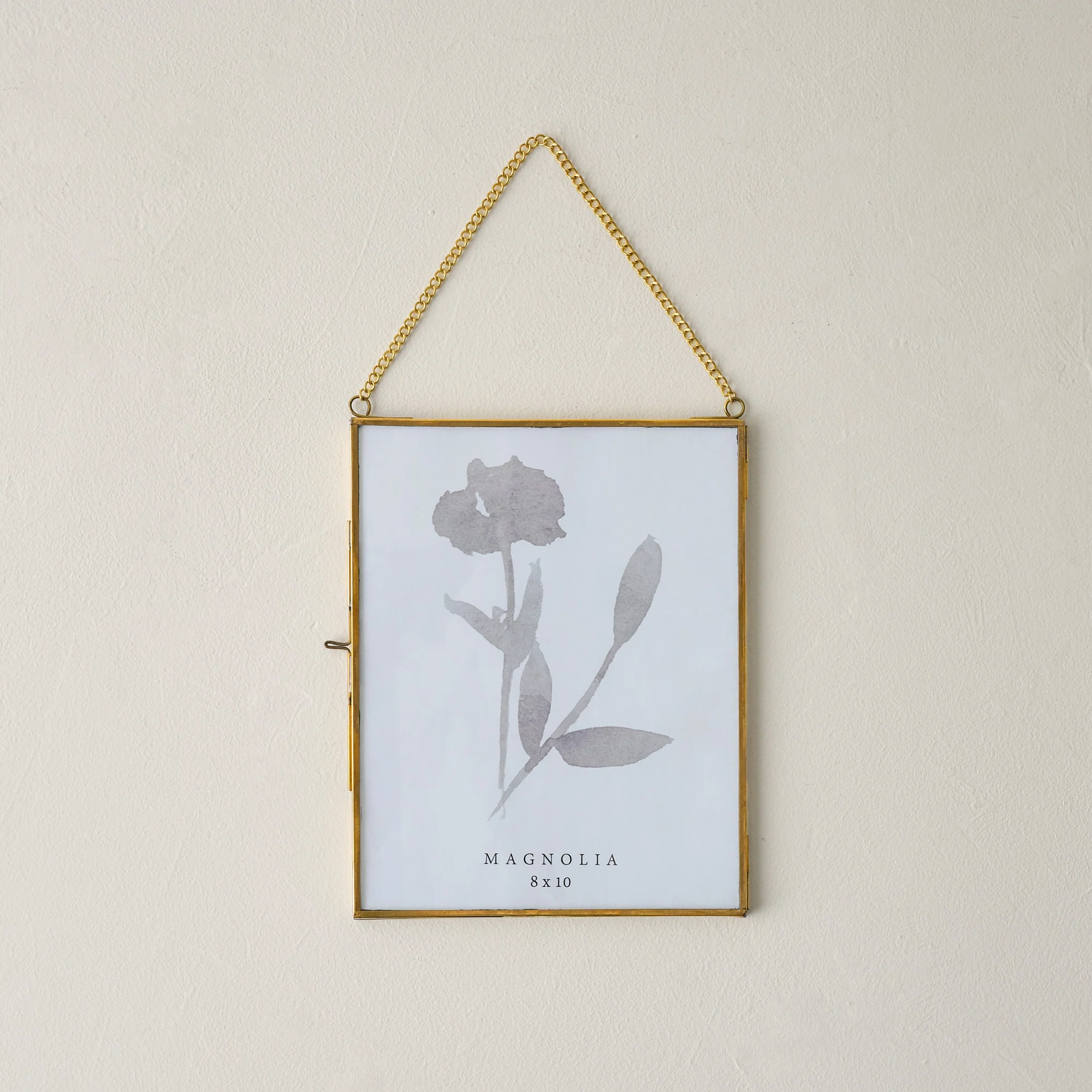 Josie Hanging Brass Photo Frame - Image 5