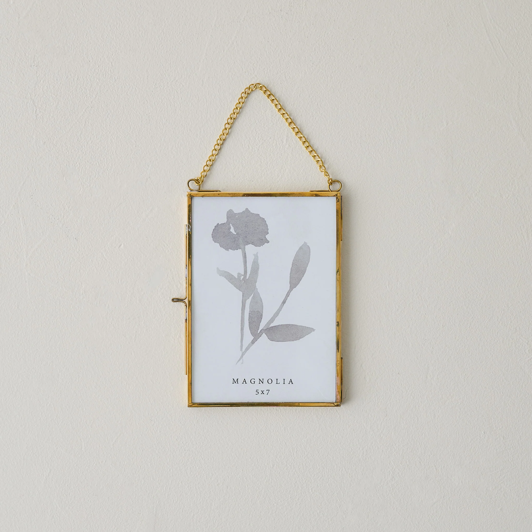 Josie Hanging Brass Photo Frame - Image 6