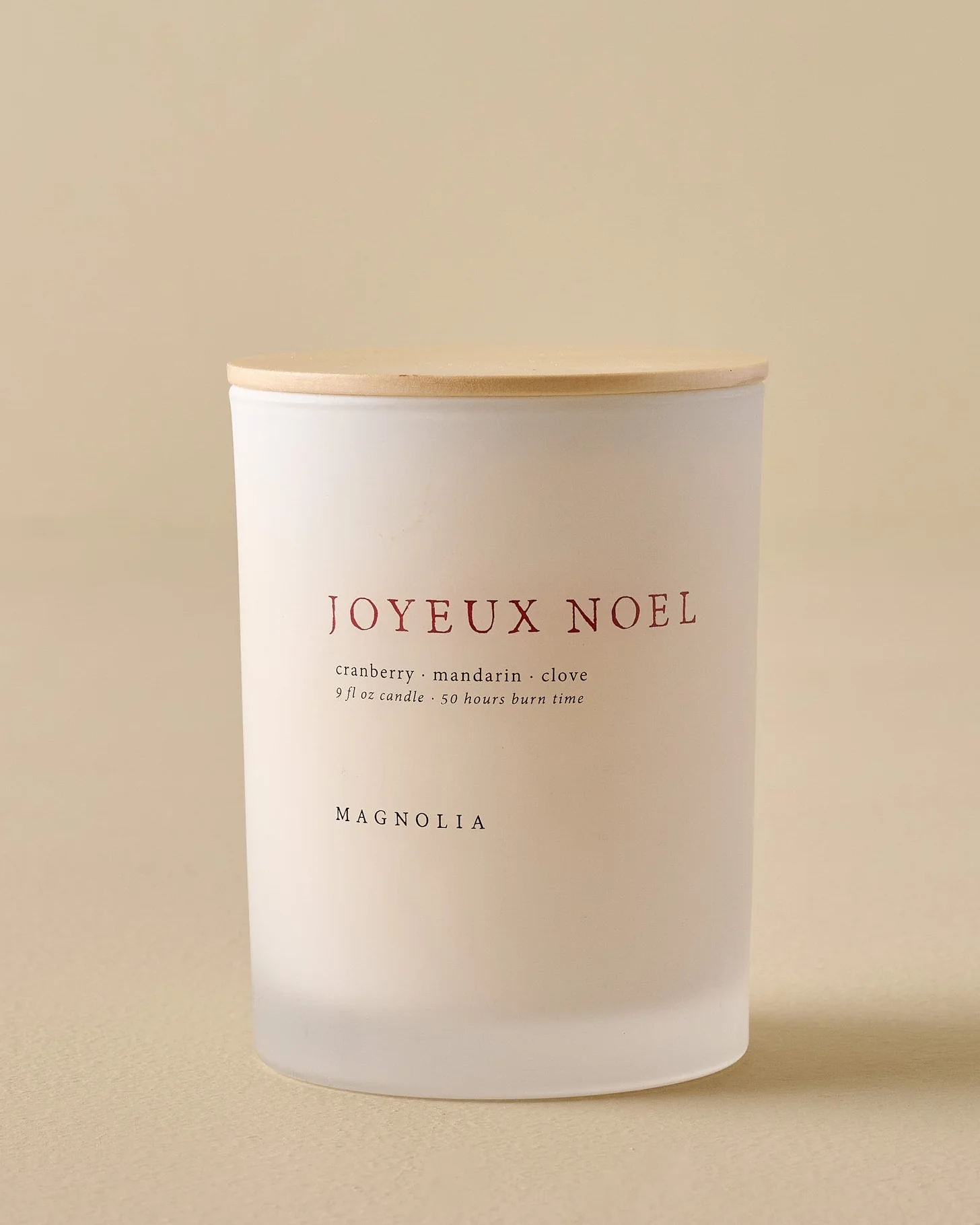 Magnolia Joyeux Noel Candle - Image 3
