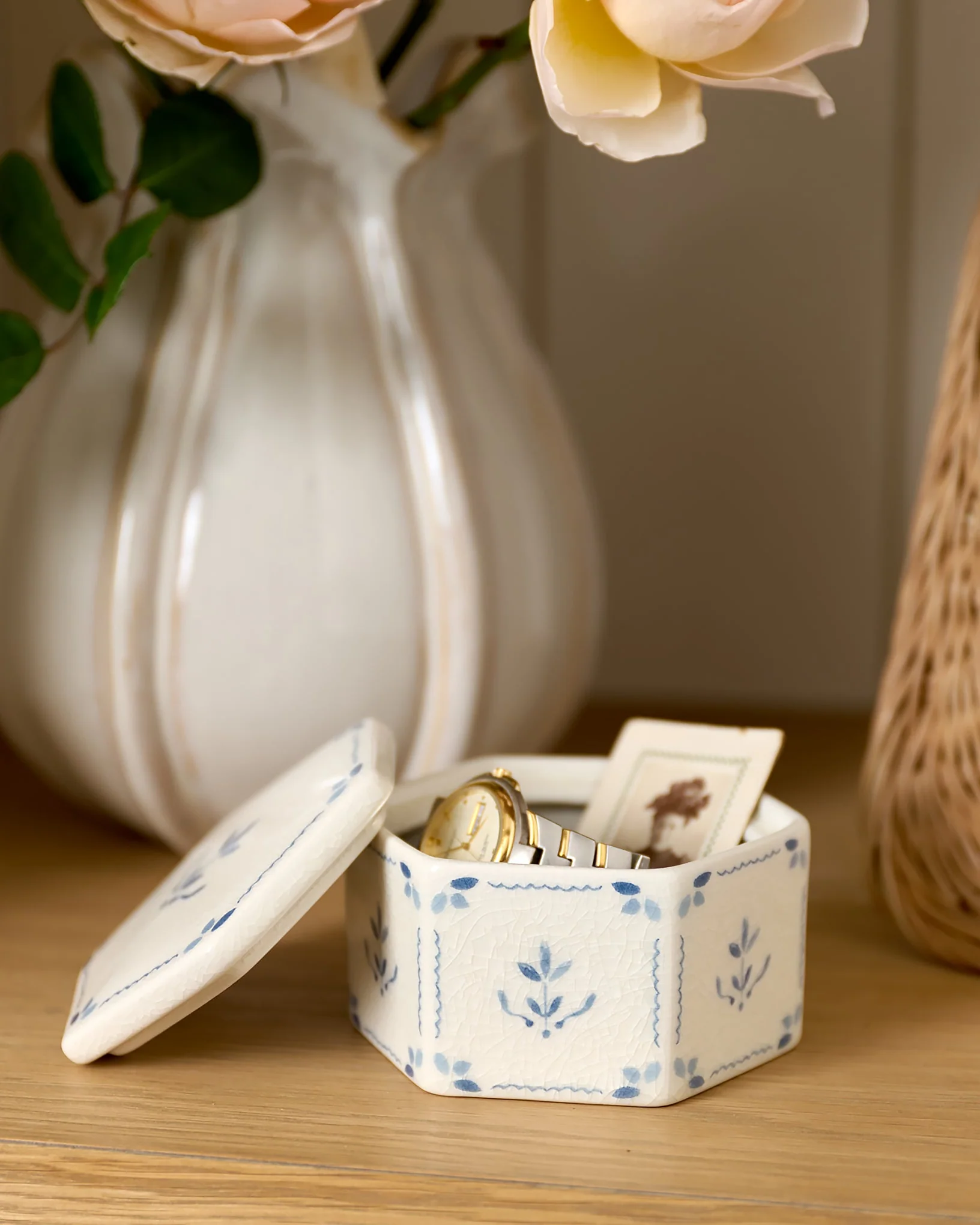 Juliet Ceramic Decorative Canisters - Image 2