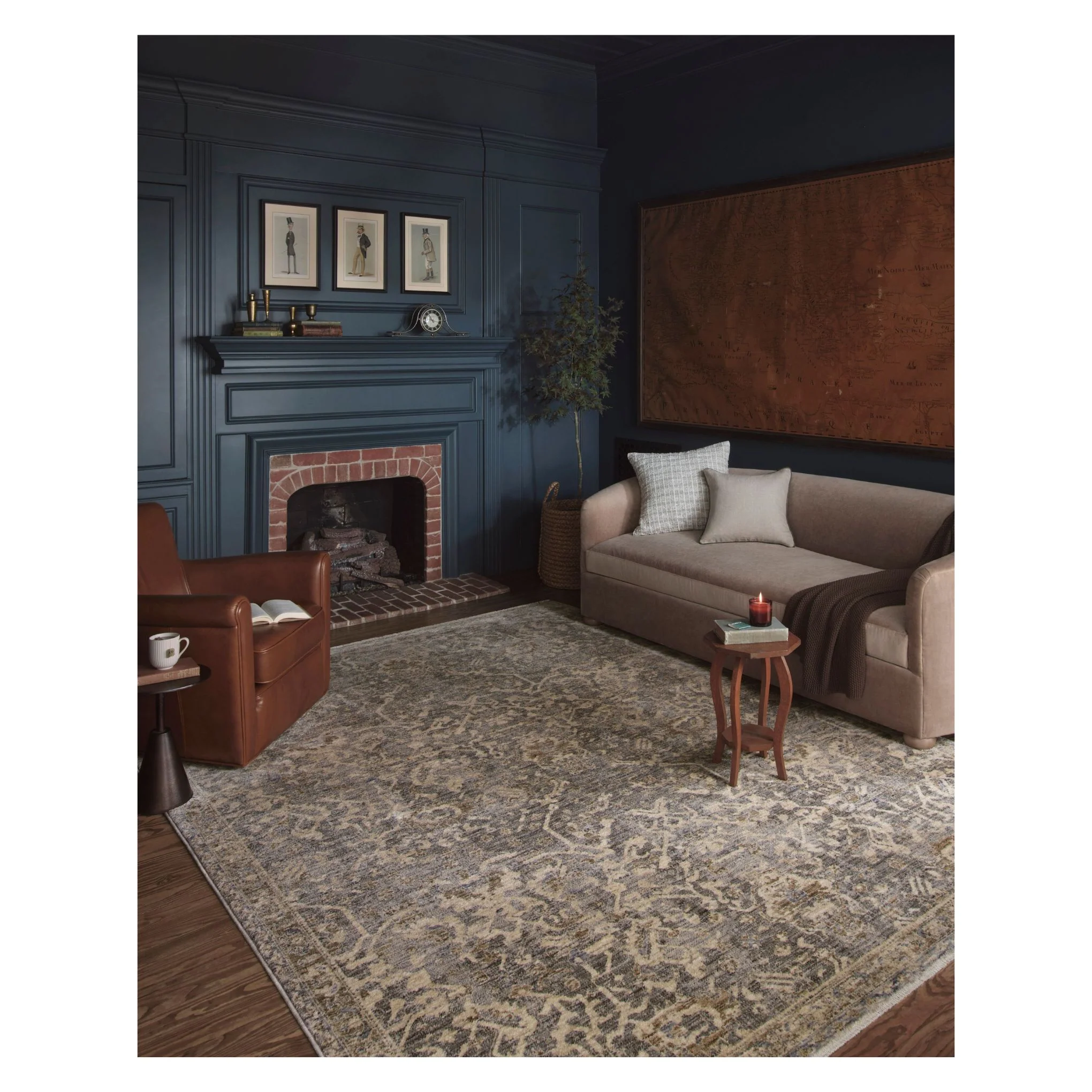 Junie Blue Natural Rug - Image 3