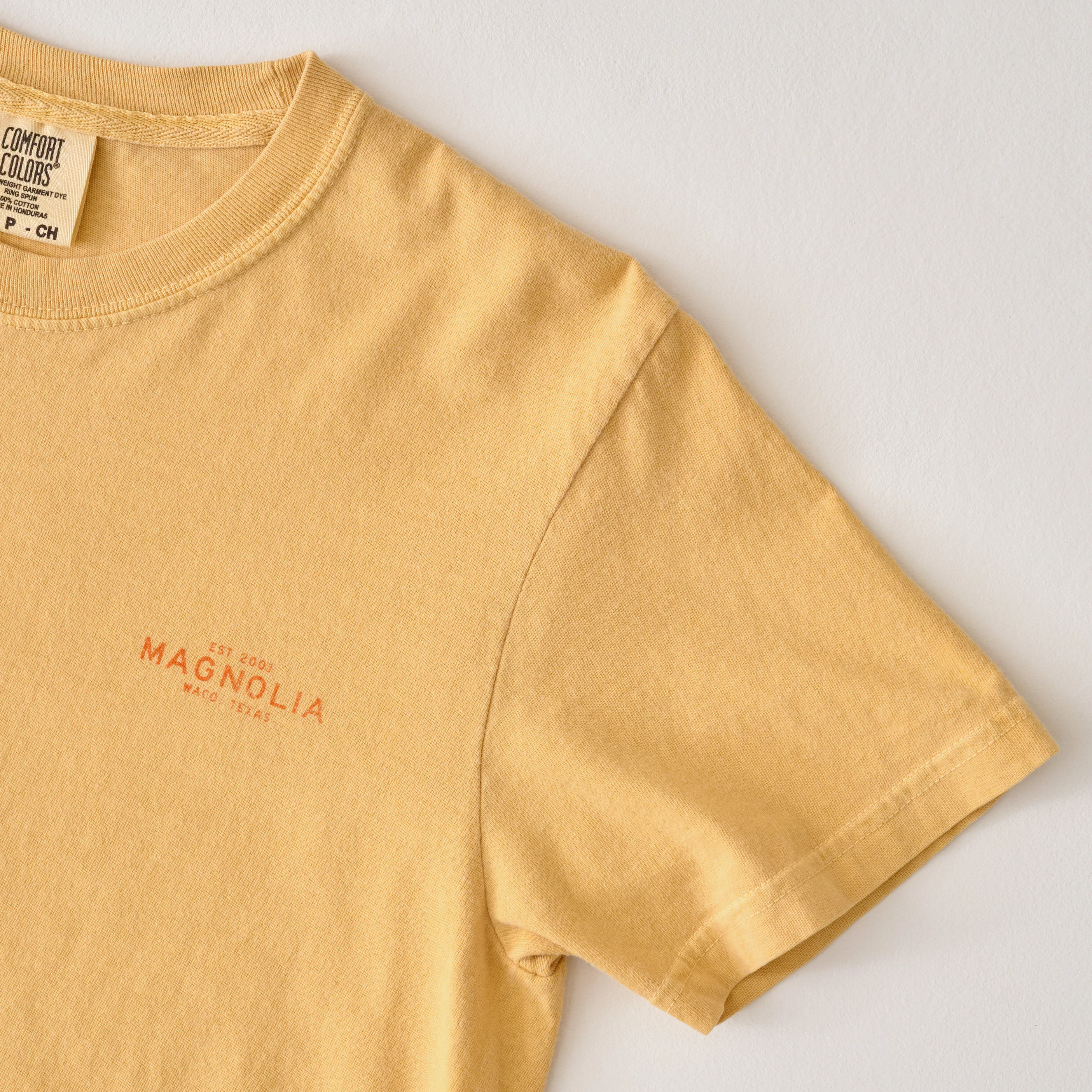 Katy Ballpark Mustard Crest Tee - Image 3