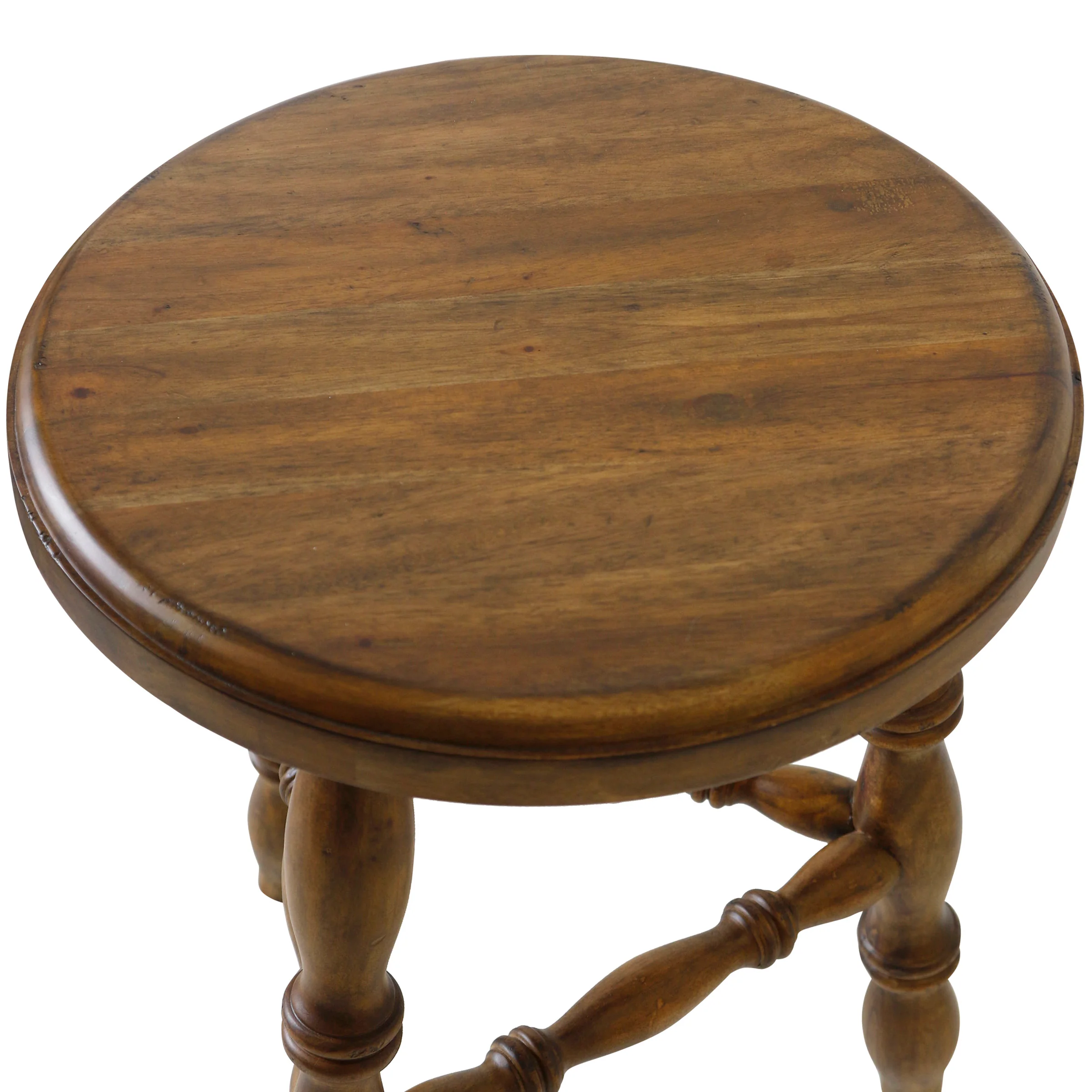 Lavinia Turned Leg Stool (short) - Image 2
