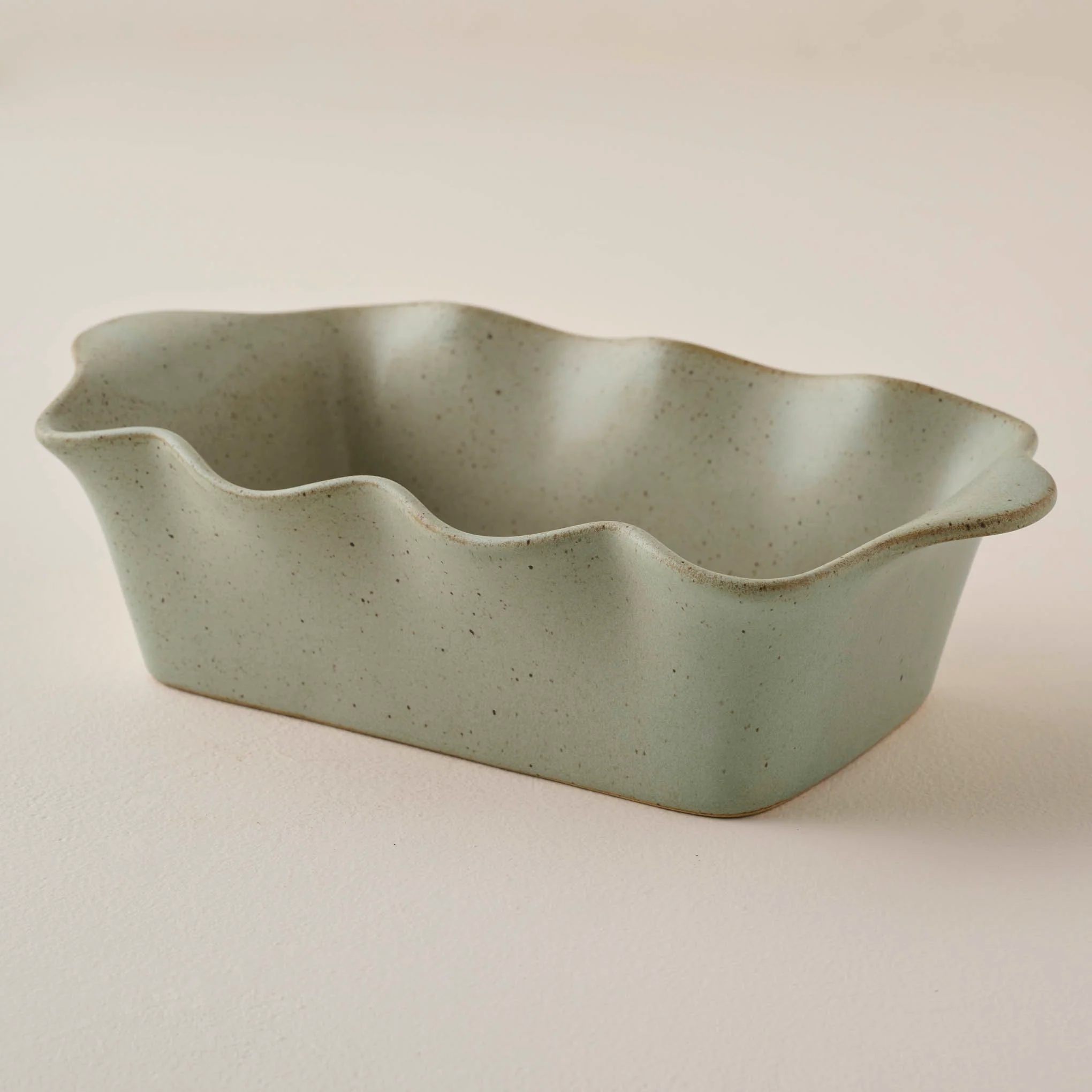 Loden Green Scalloped Loaf Pan - Image 4