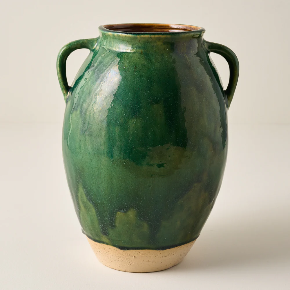 Lorne Glazed Amphora Vase - Image 4