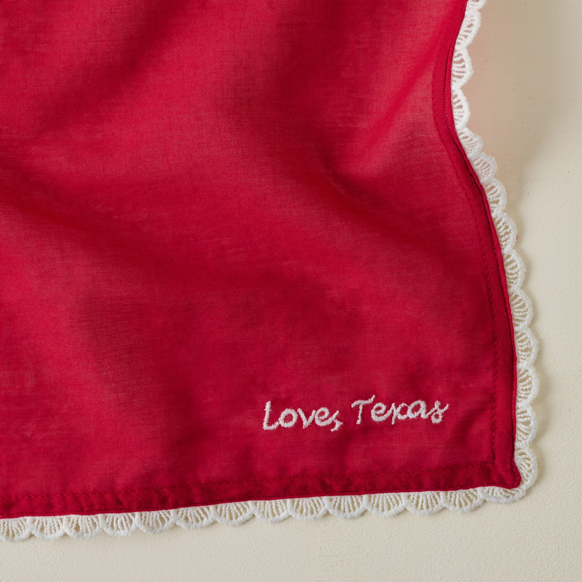 Love Texas Embroidered Bandana - Image 2