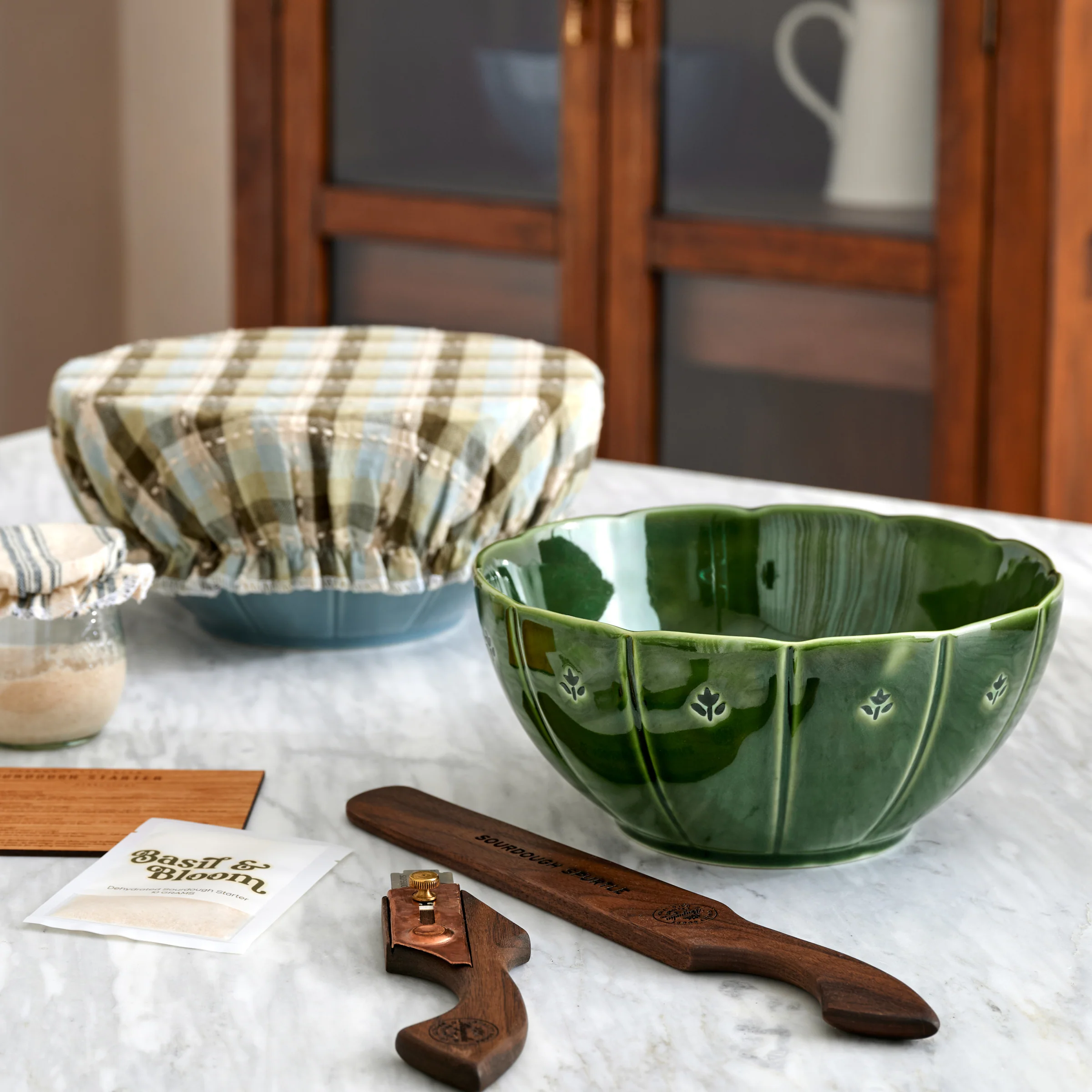 Luna Scalloped Mixing Bowl Set of Three - Image 3