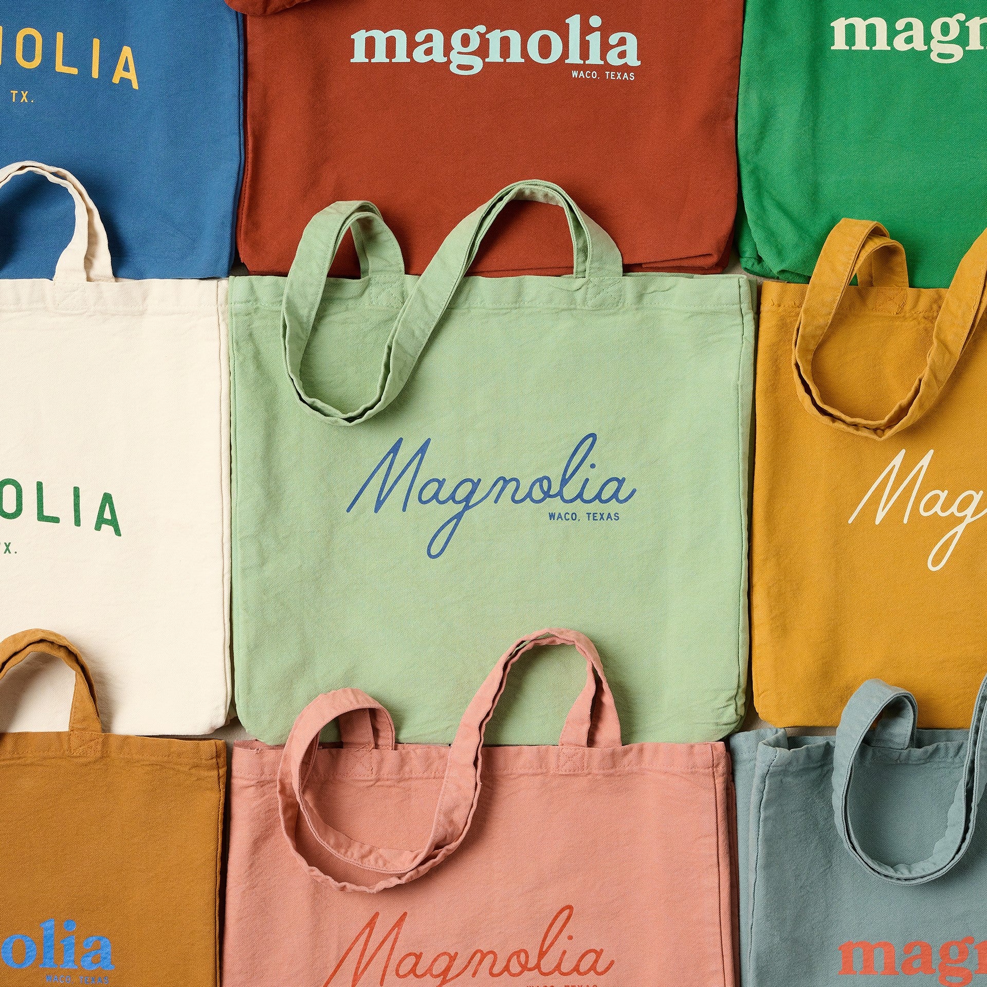 Magnolia Arched Natural Tote - Image 3