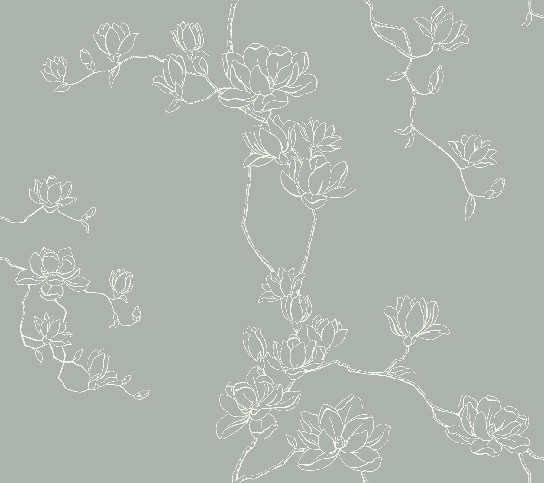 Magnolia Branches Wallpaper - Image 2