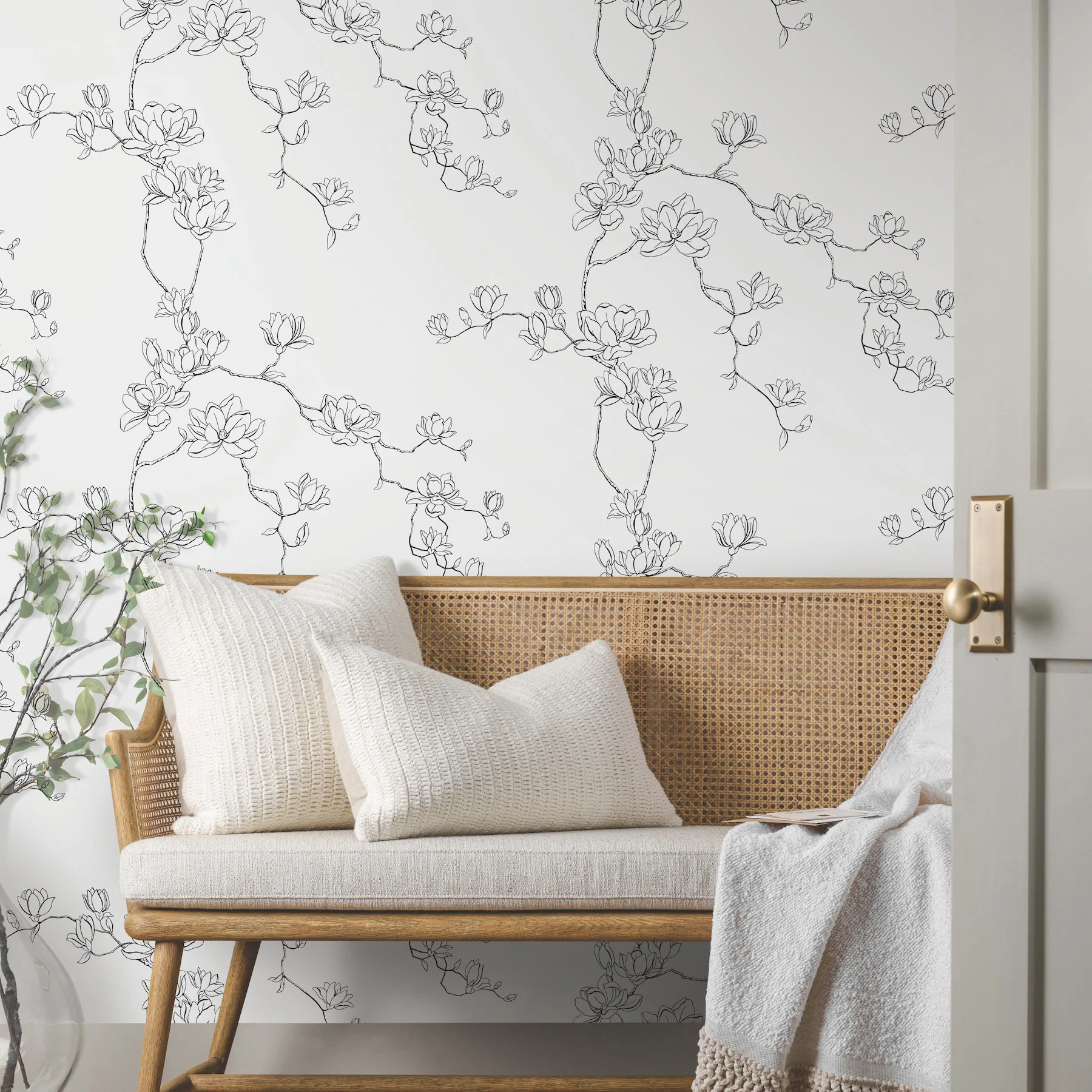 Magnolia Branches Wallpaper - Image 3