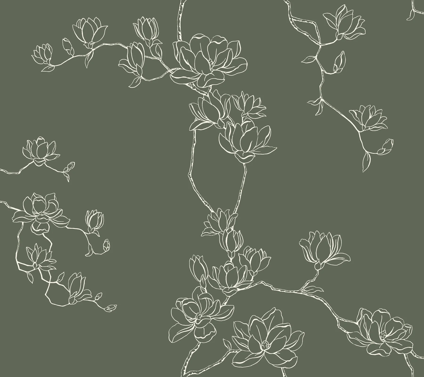 Magnolia Branches Wallpaper - Image 6