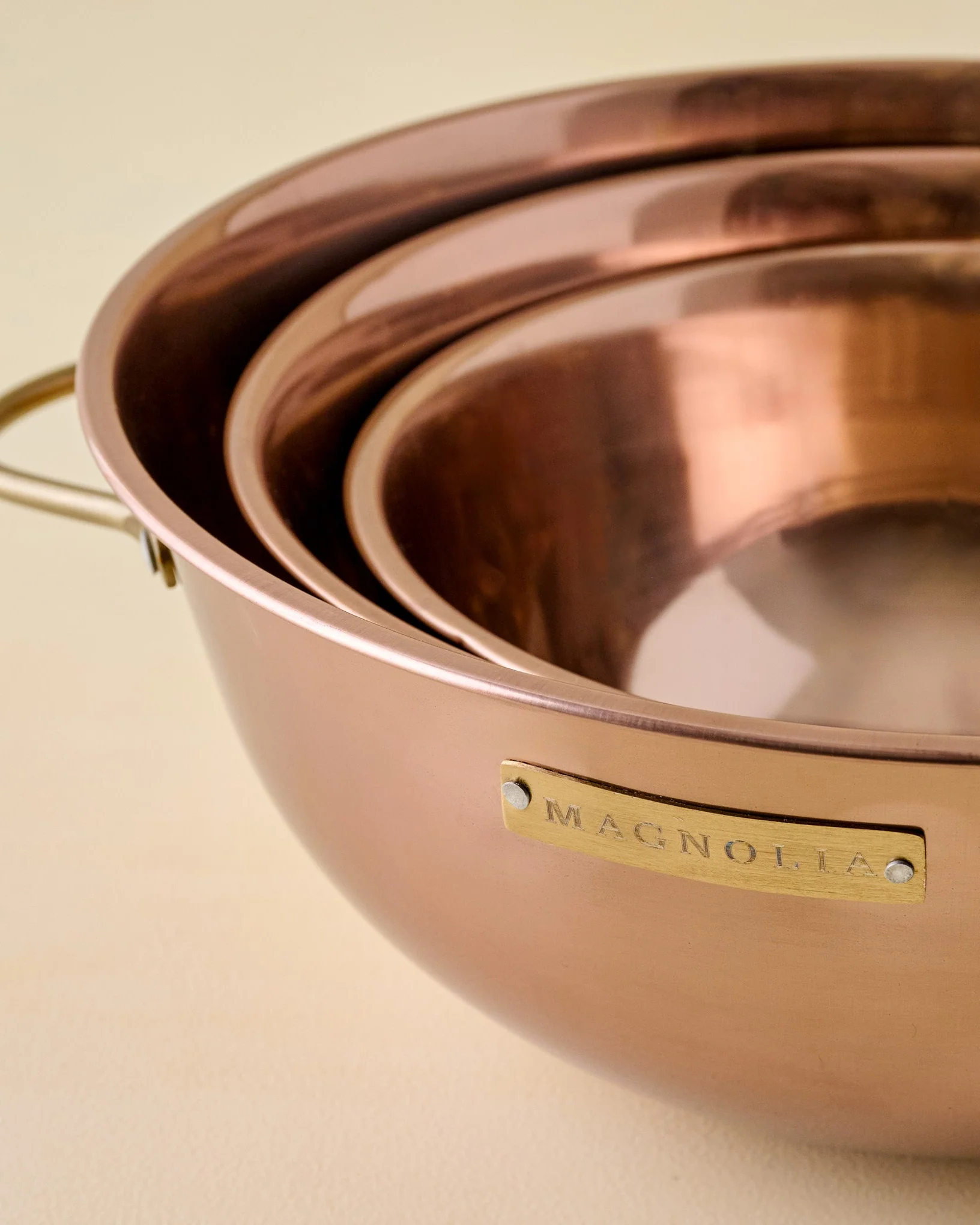 Magnolia Copper Mixing Bowl Set - Image 4