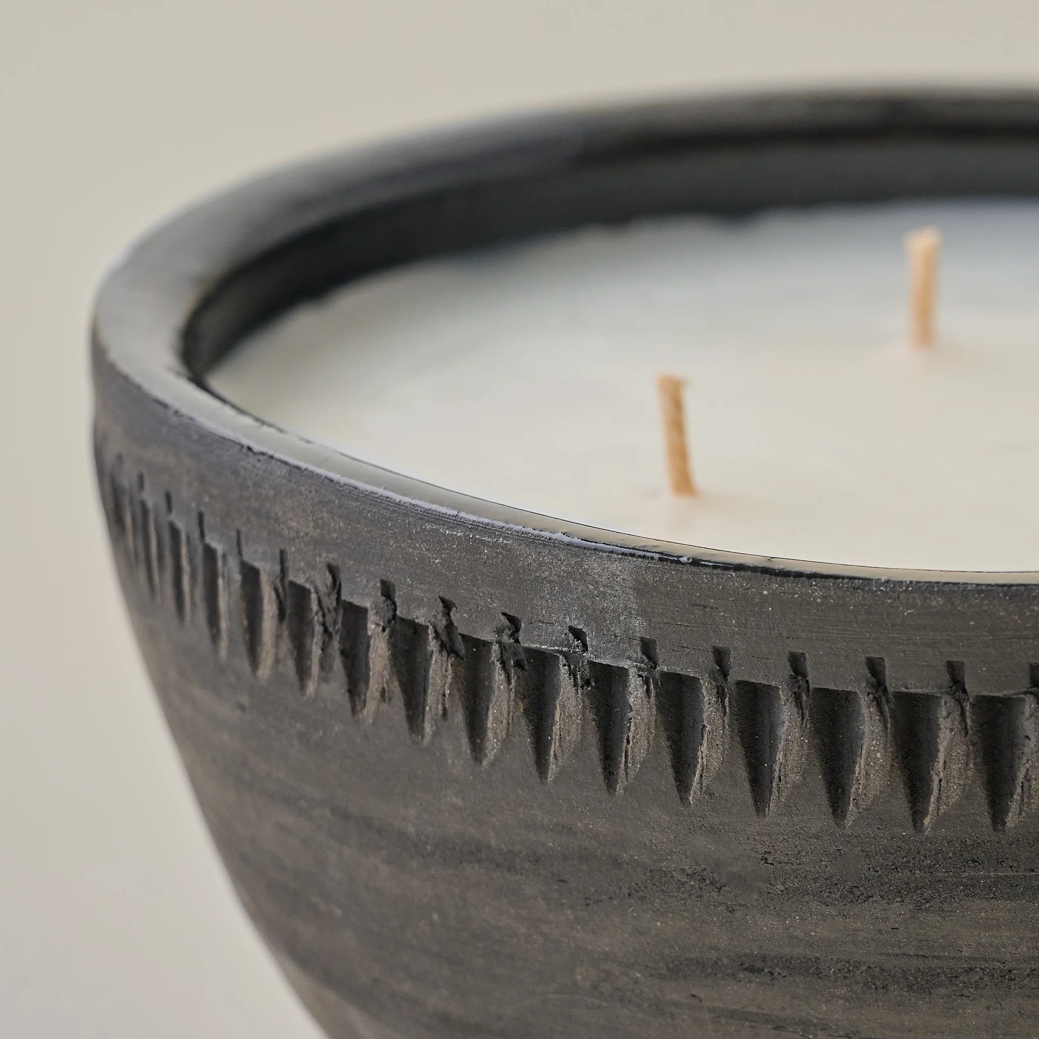 Magnolia Gathered Rustic Bowl Candle - Image 3
