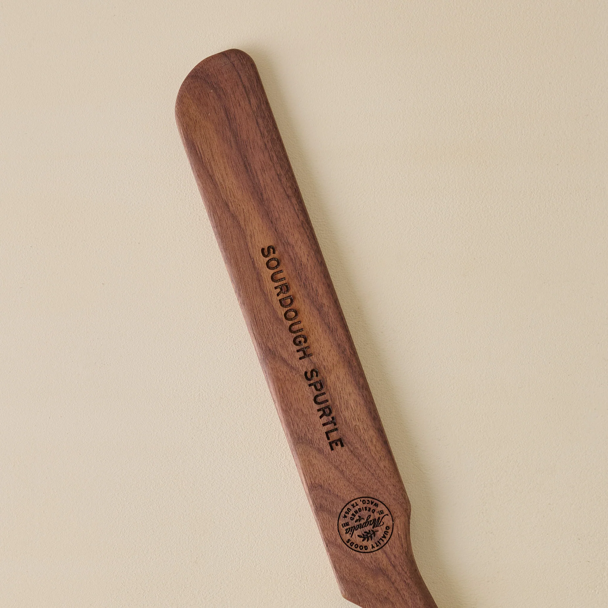 Magnolia Handmade Walnut Spurtle - Image 2