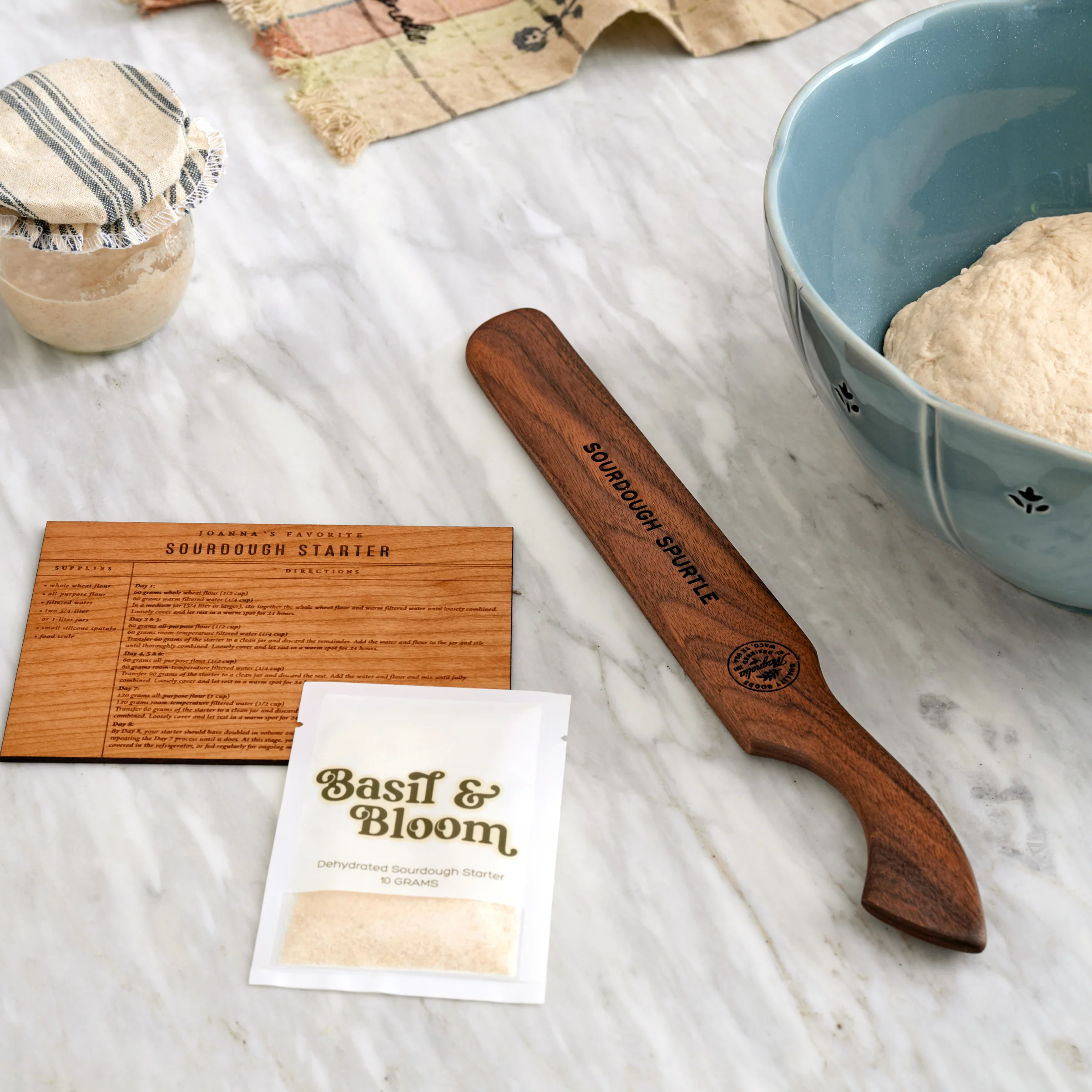 Magnolia Handmade Walnut Spurtle - Image 3