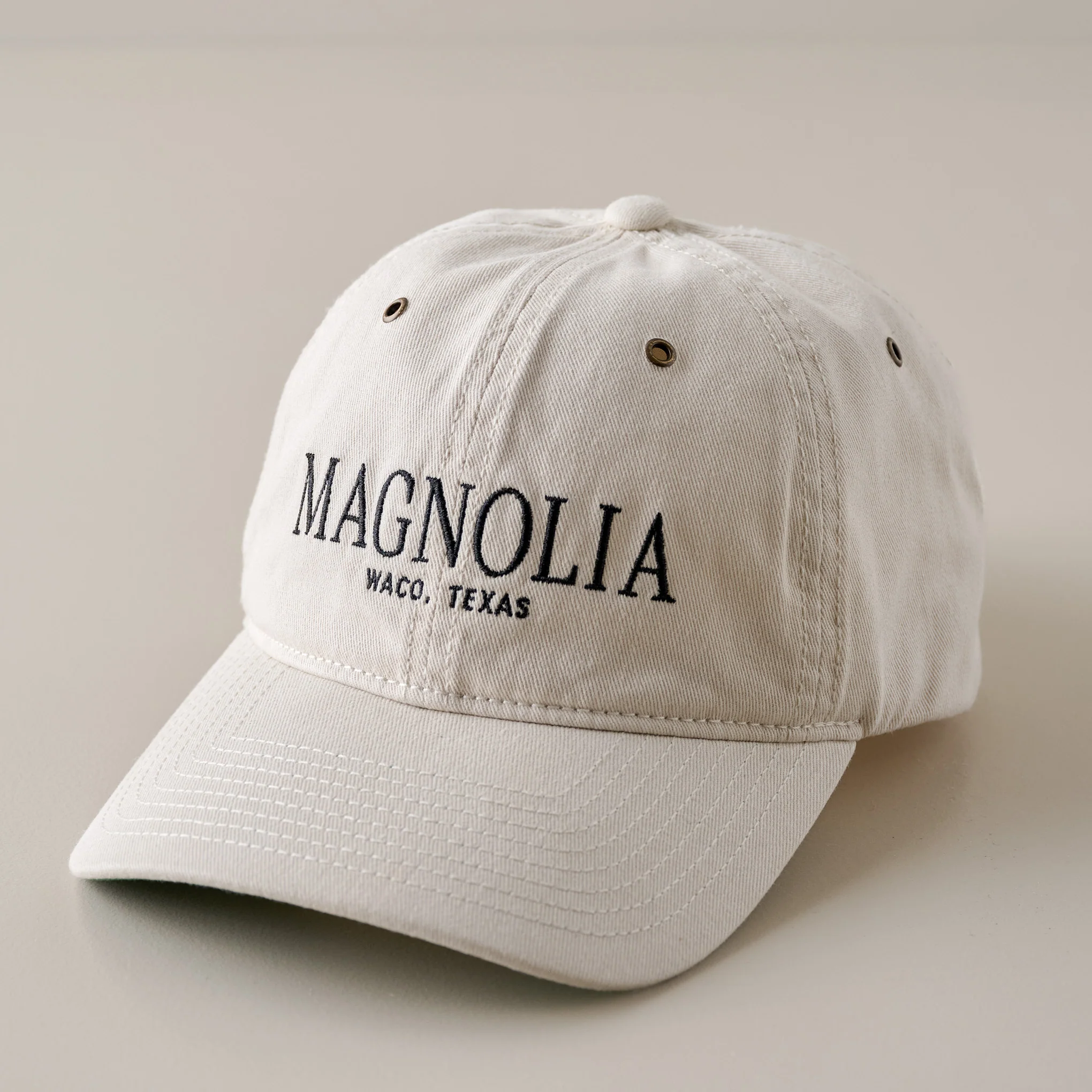 Magnolia Ivory Twill Dad Cap