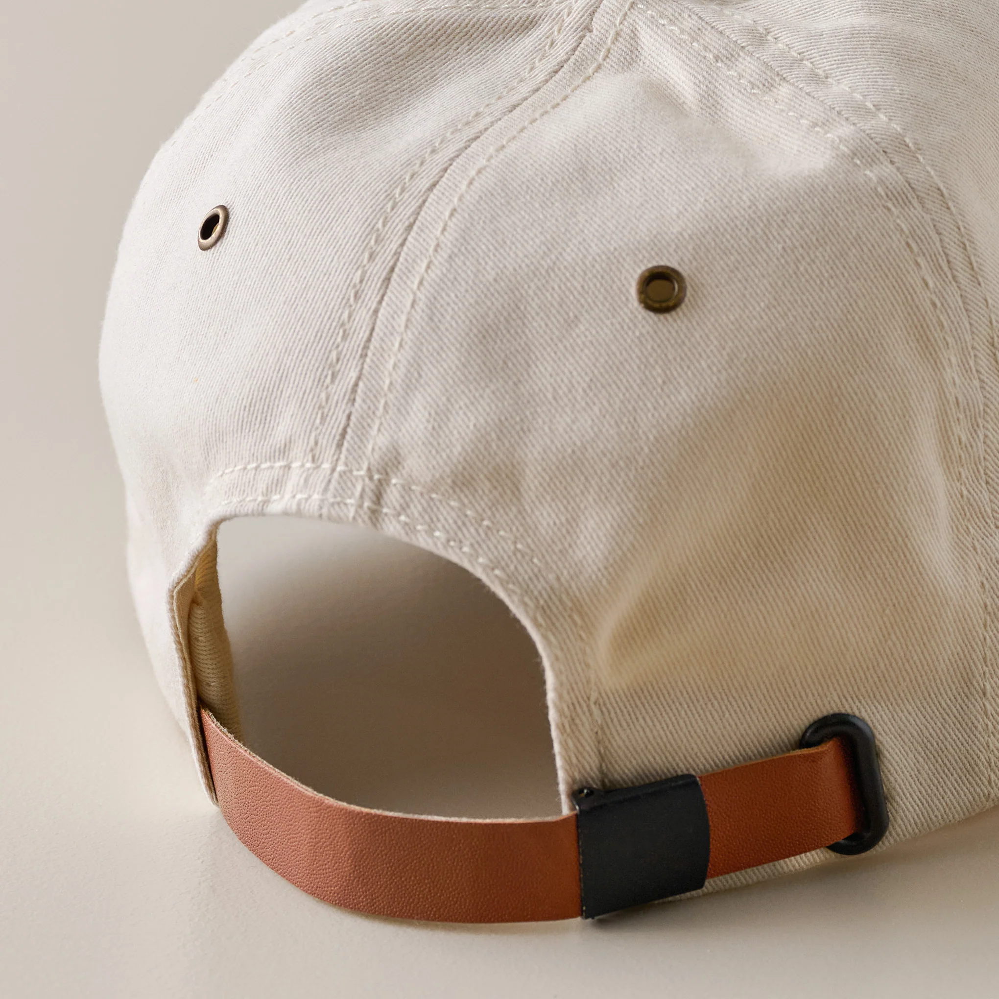 Magnolia Ivory Twill Dad Cap - Image 3