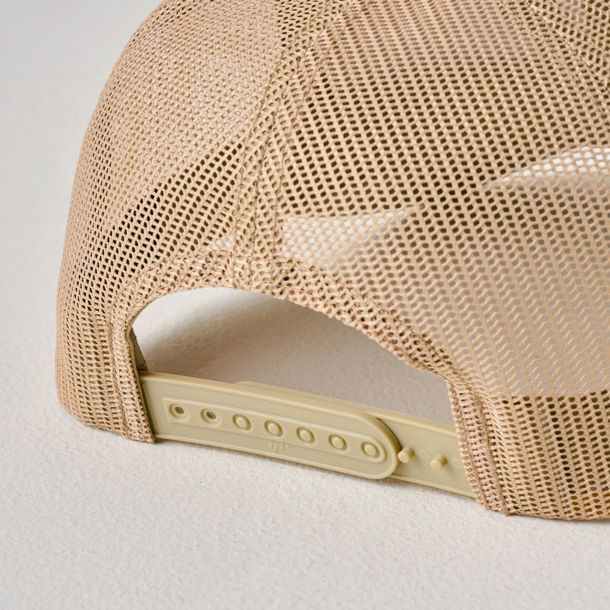 Magnolia Khaki Leather Patch Hat - Image 2