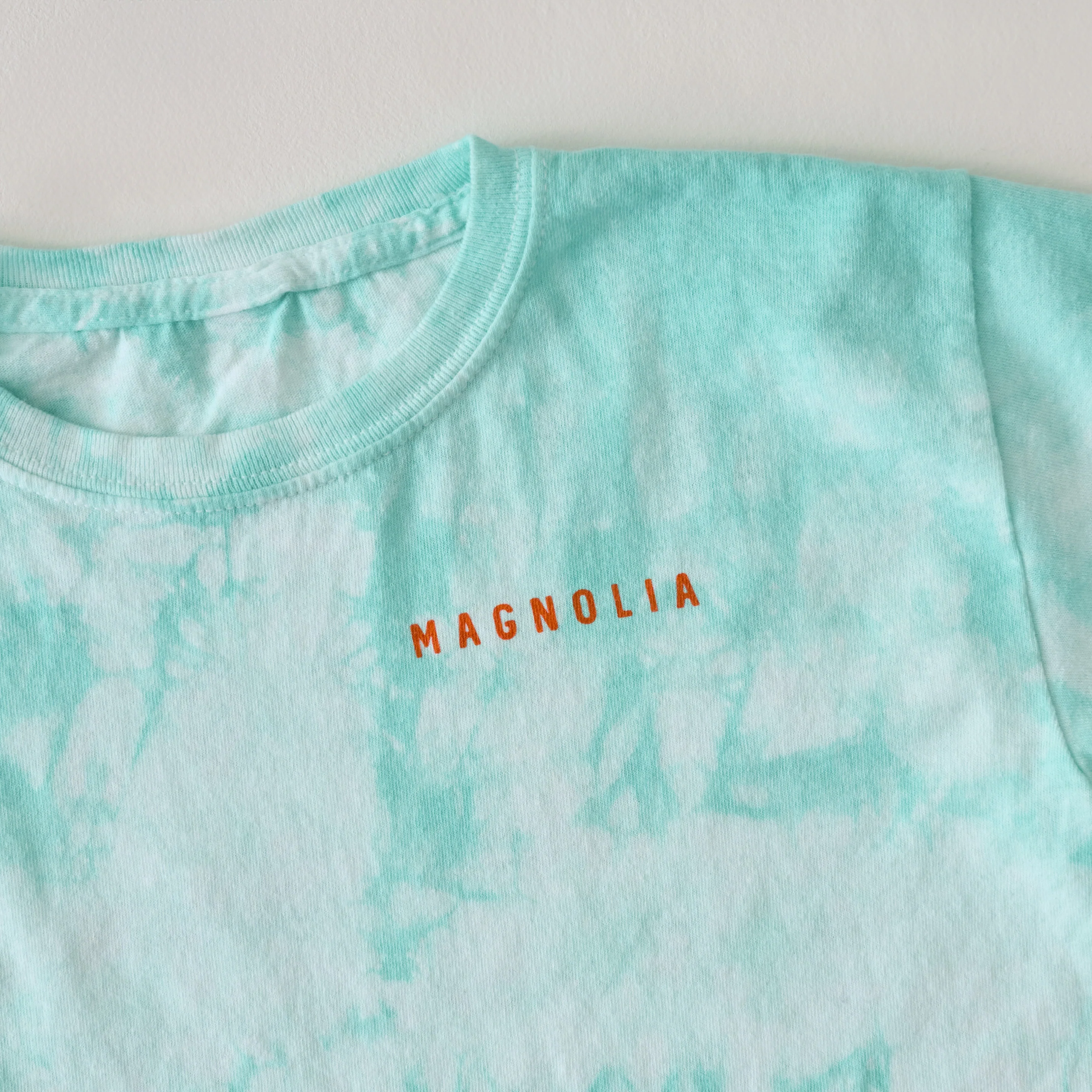 Magnolia Kids Roadtrip Mint Tie Dye Shirt - Image 3