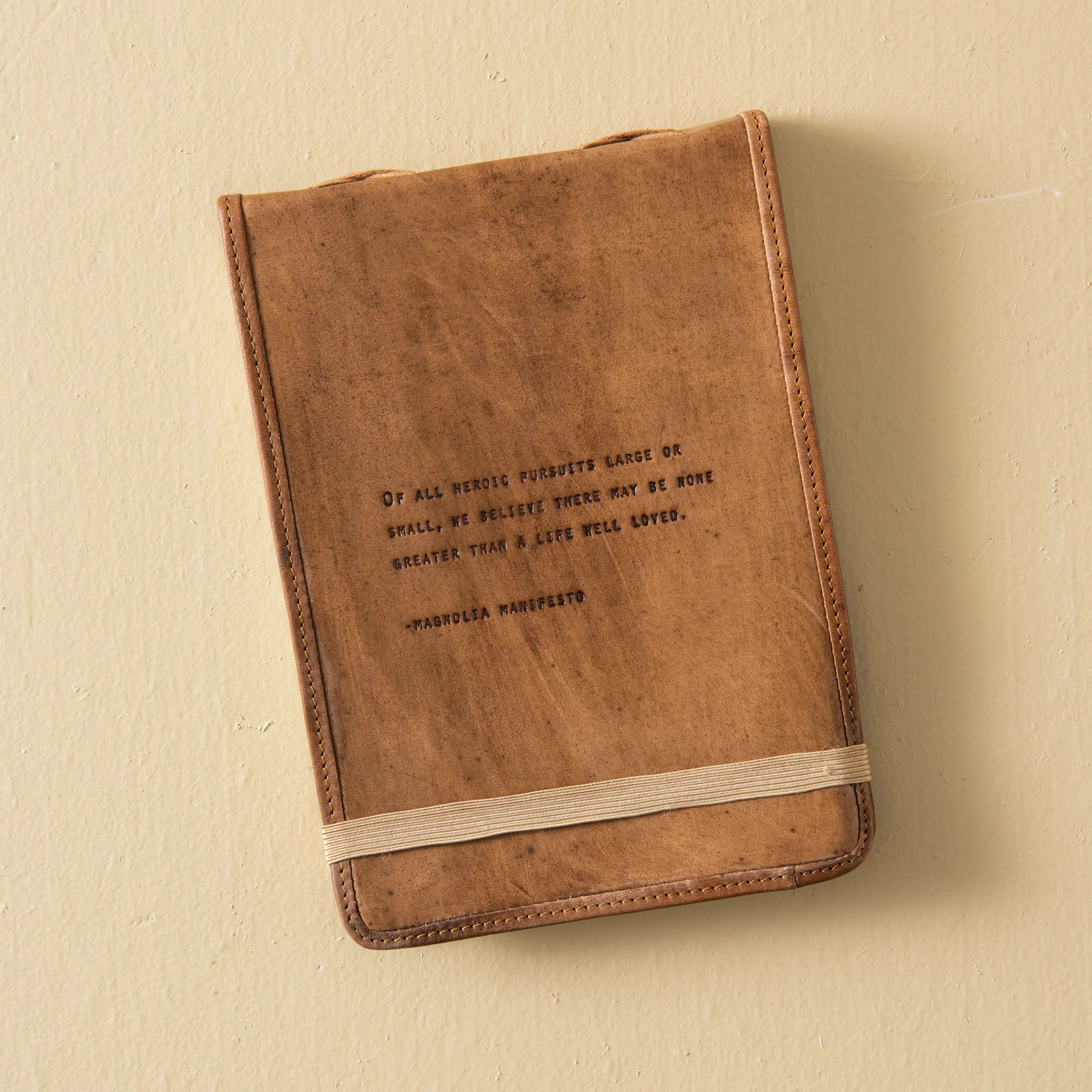 Magnolia Manifesto Leather Journal - Image 3