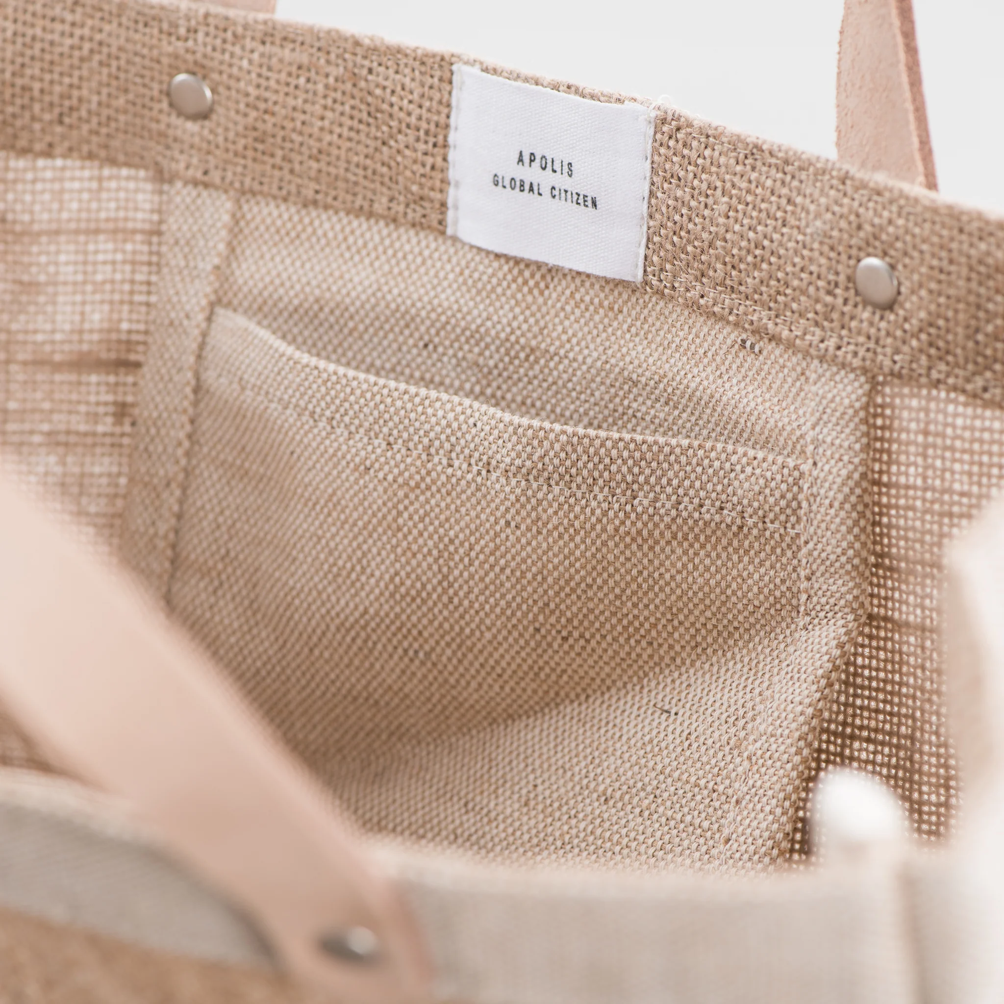 Magnolia Script Market Tote - Image 4
