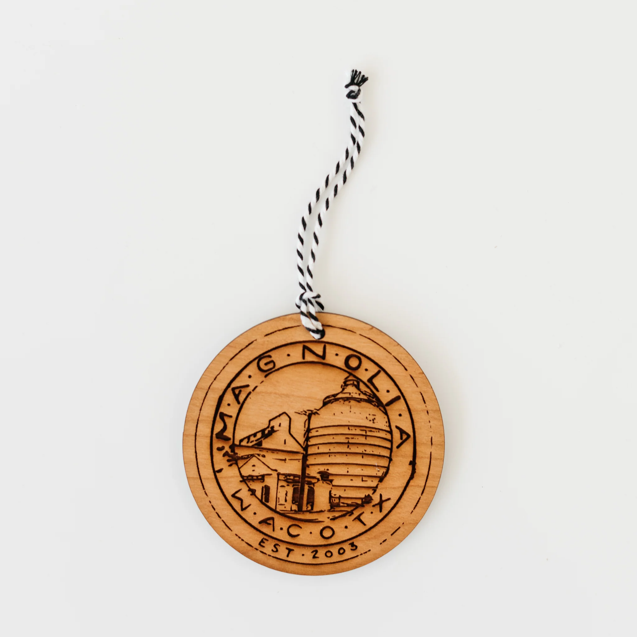 Magnolia Silos Seal Ornament