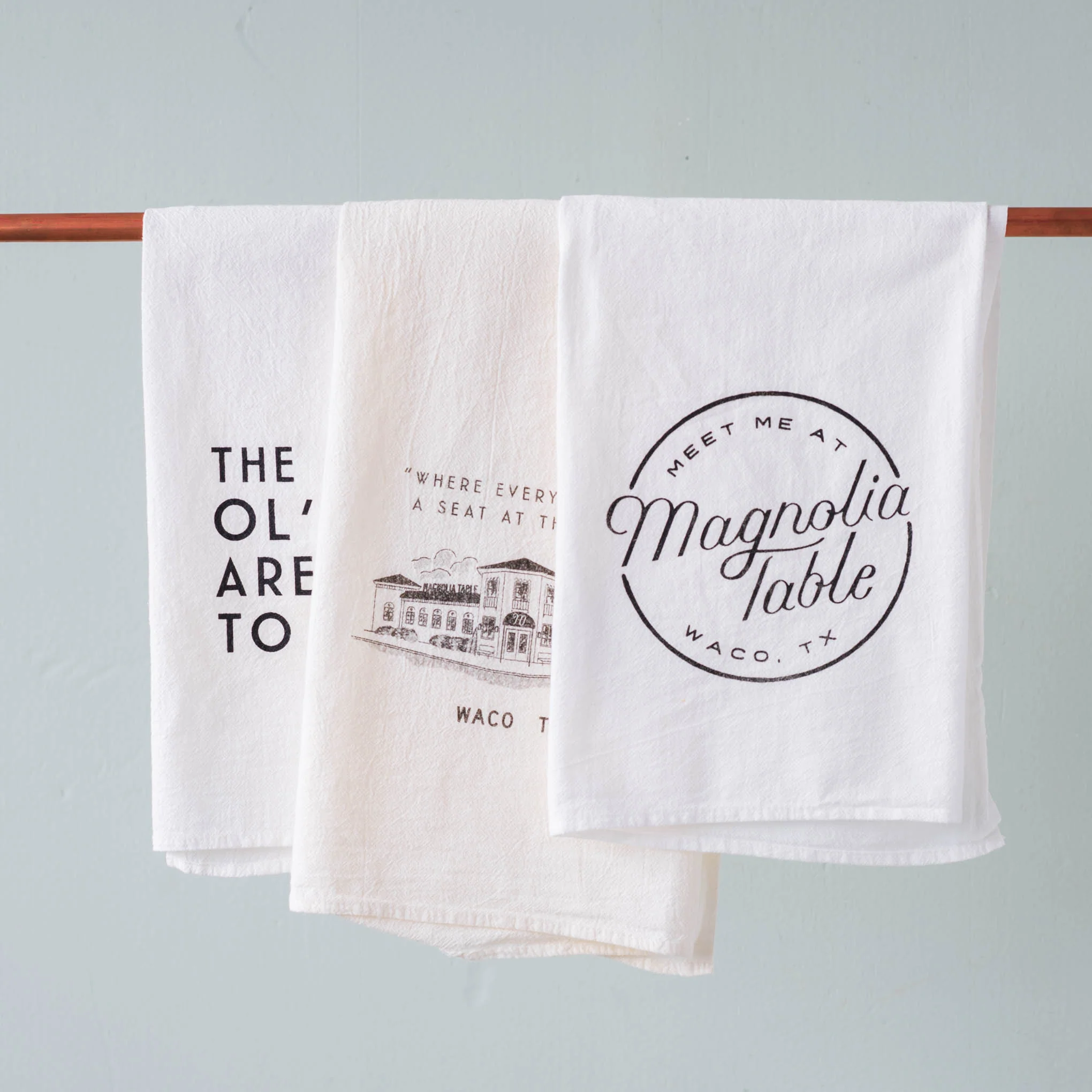 Magnolia Table Tea Towel