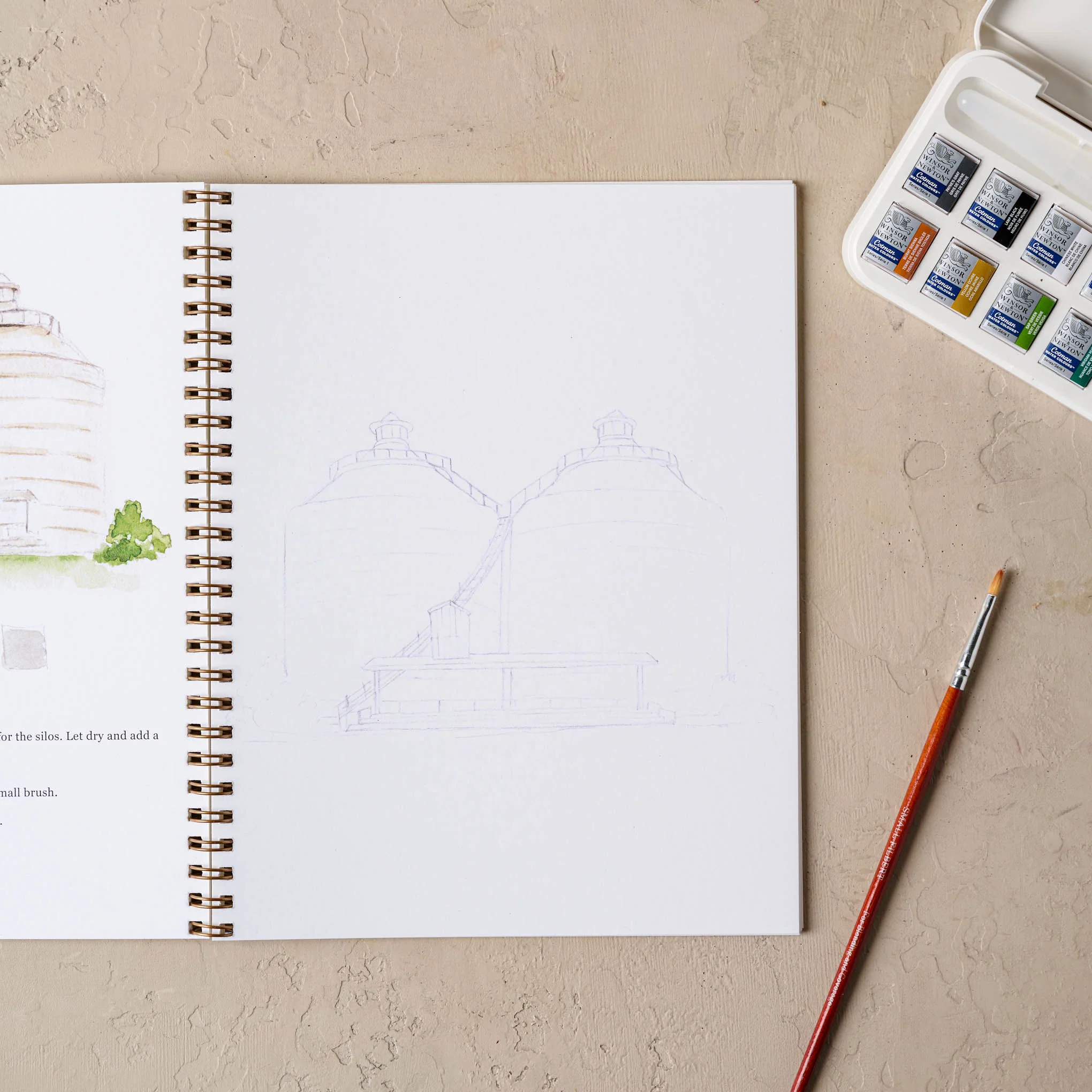Magnolia Watercolor Workbook - Image 2