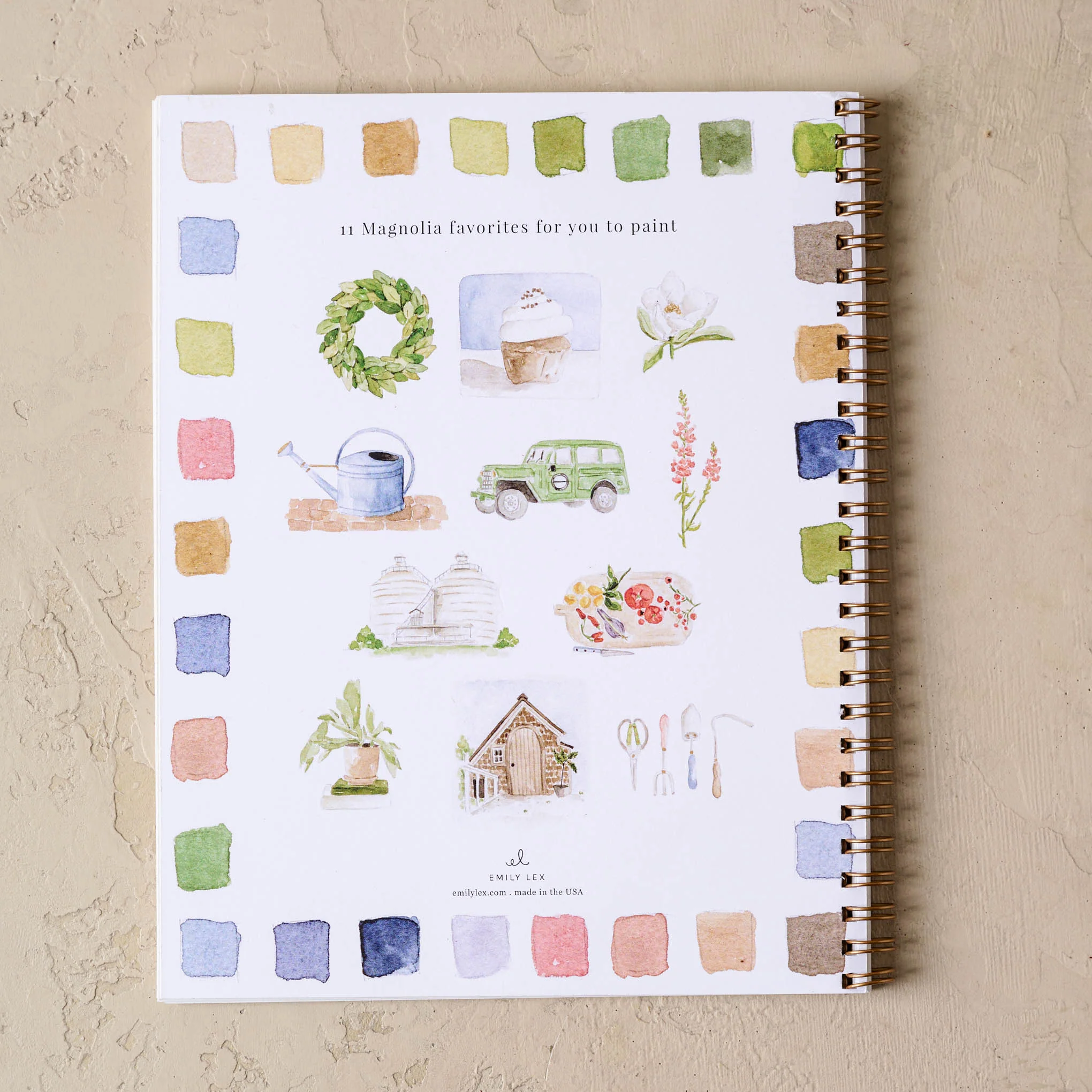 Magnolia Watercolor Workbook - Image 3