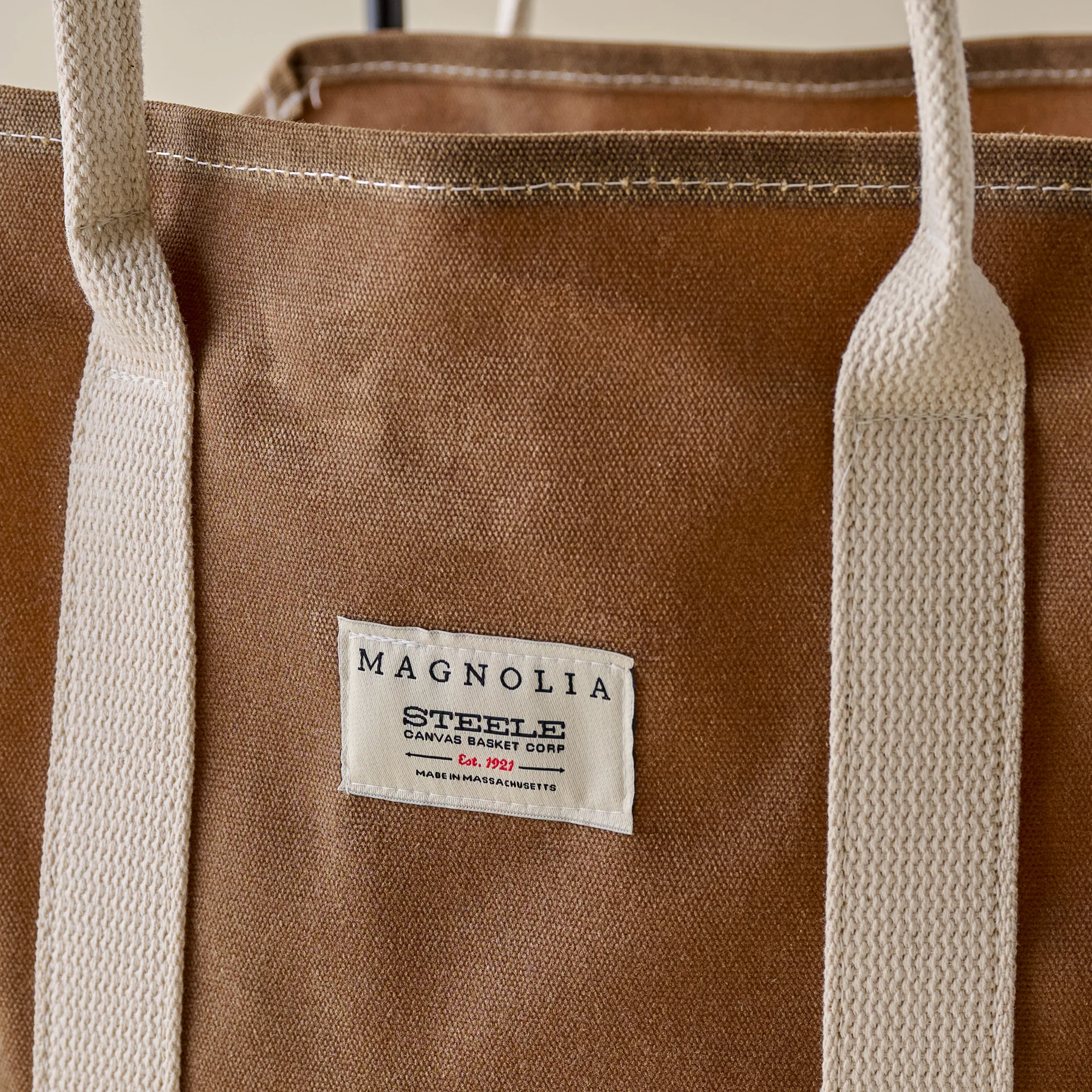 Magnolia Waxed Canvas Log Holder + Frame - Image 2