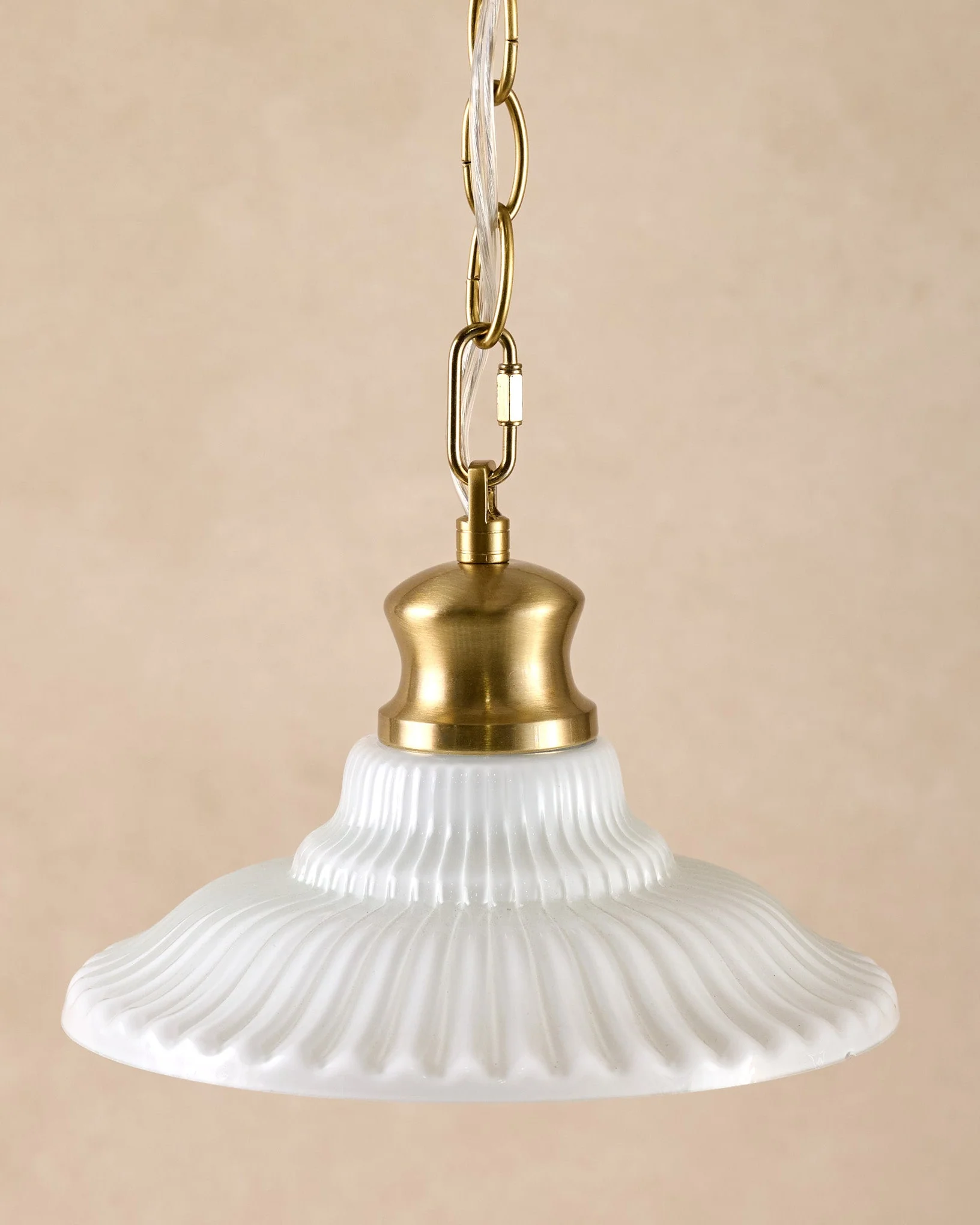 Marjorie Milk Glass Pendant - Image 4