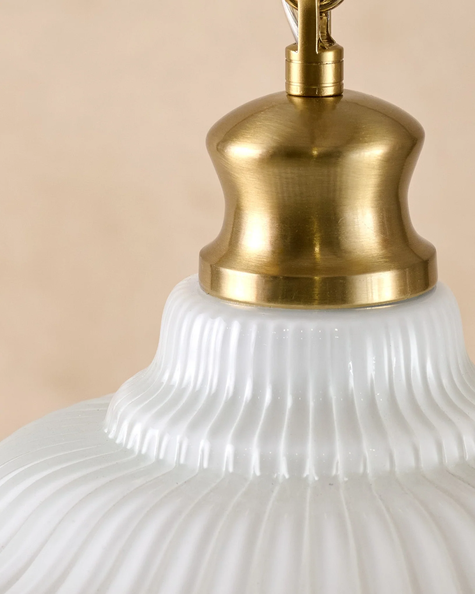 Marjorie Milk Glass Pendant - Image 5